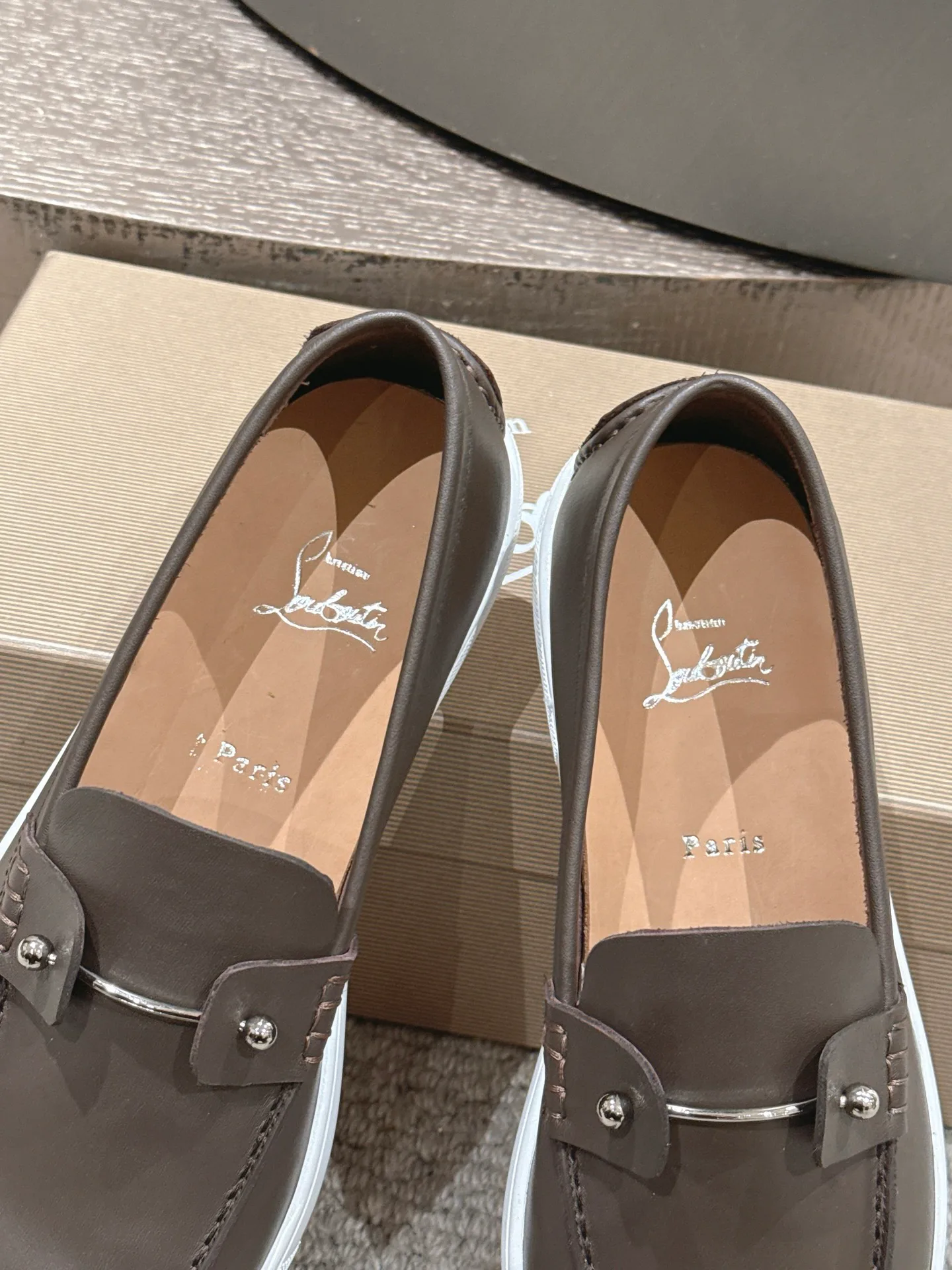 Лоферы Мужские Christian Louboutin 419608