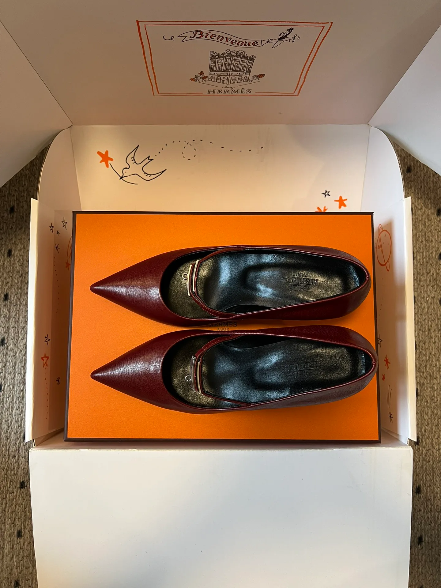 Туфли Женские Hermes 10260494
