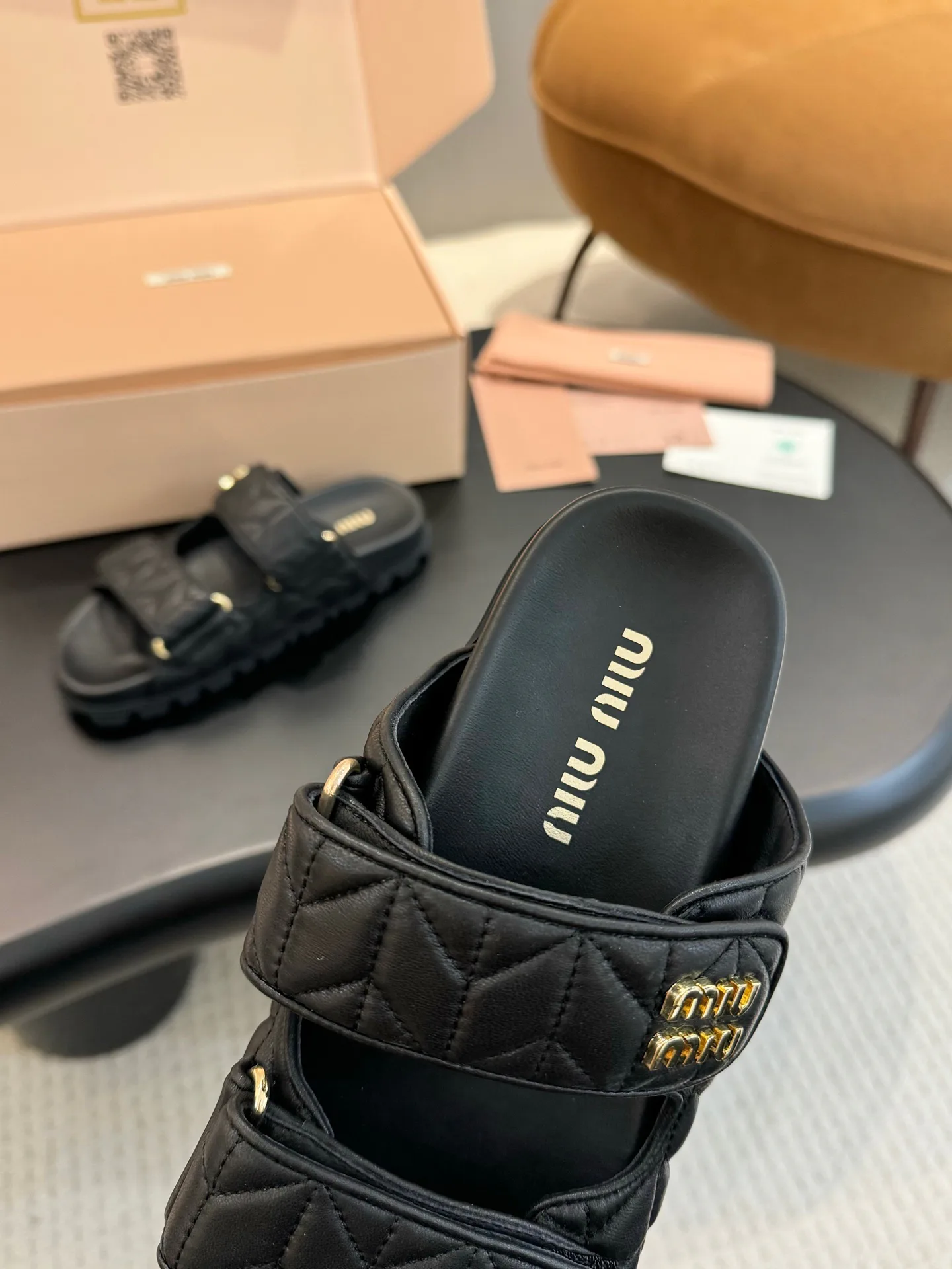 Шлепанцы Женские Miu Miu 34789