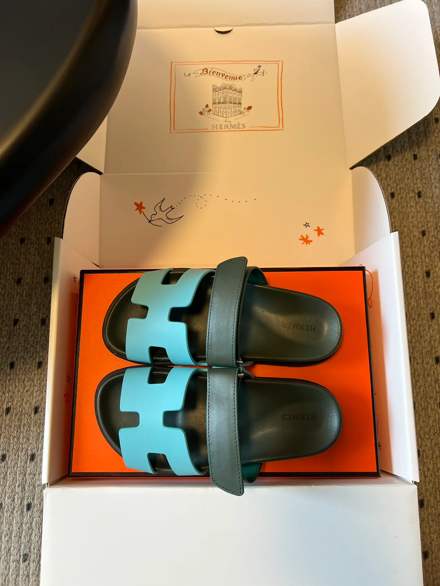 Шлепанцы Женские Hermes 12201764