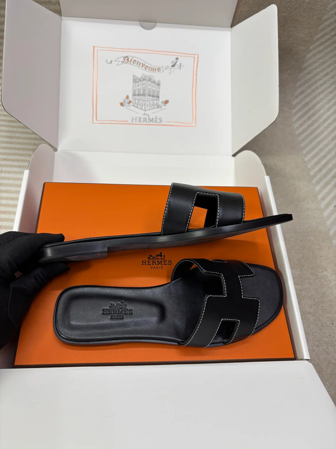 Шлепанцы Женские Hermes 14116391