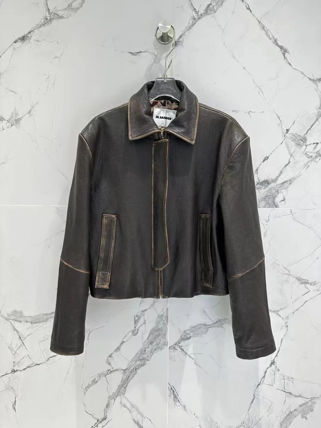Кожаные Куртки И Дублёнки Женские Jil Sander 12778634