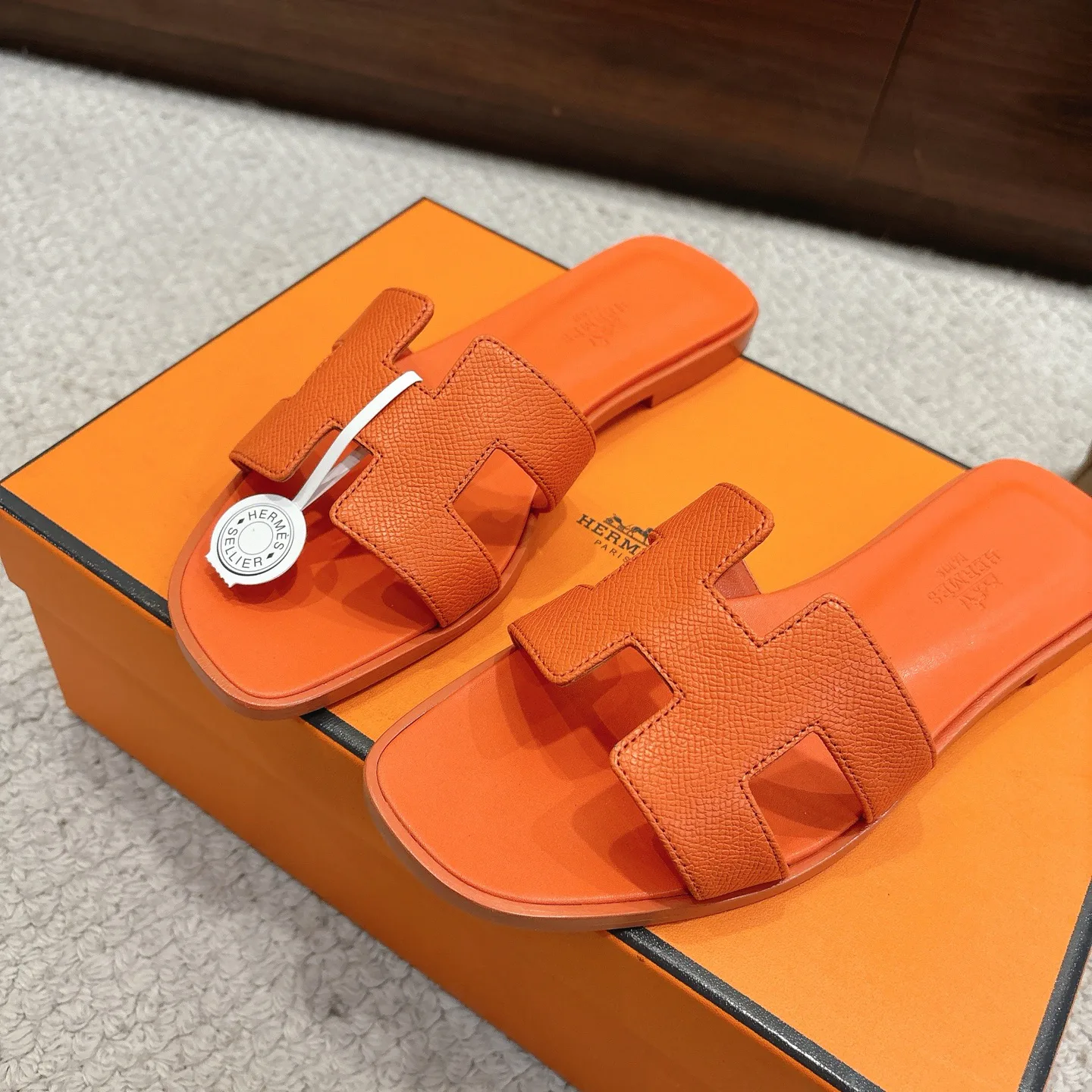 Шлепанцы Женские Hermes 2453831