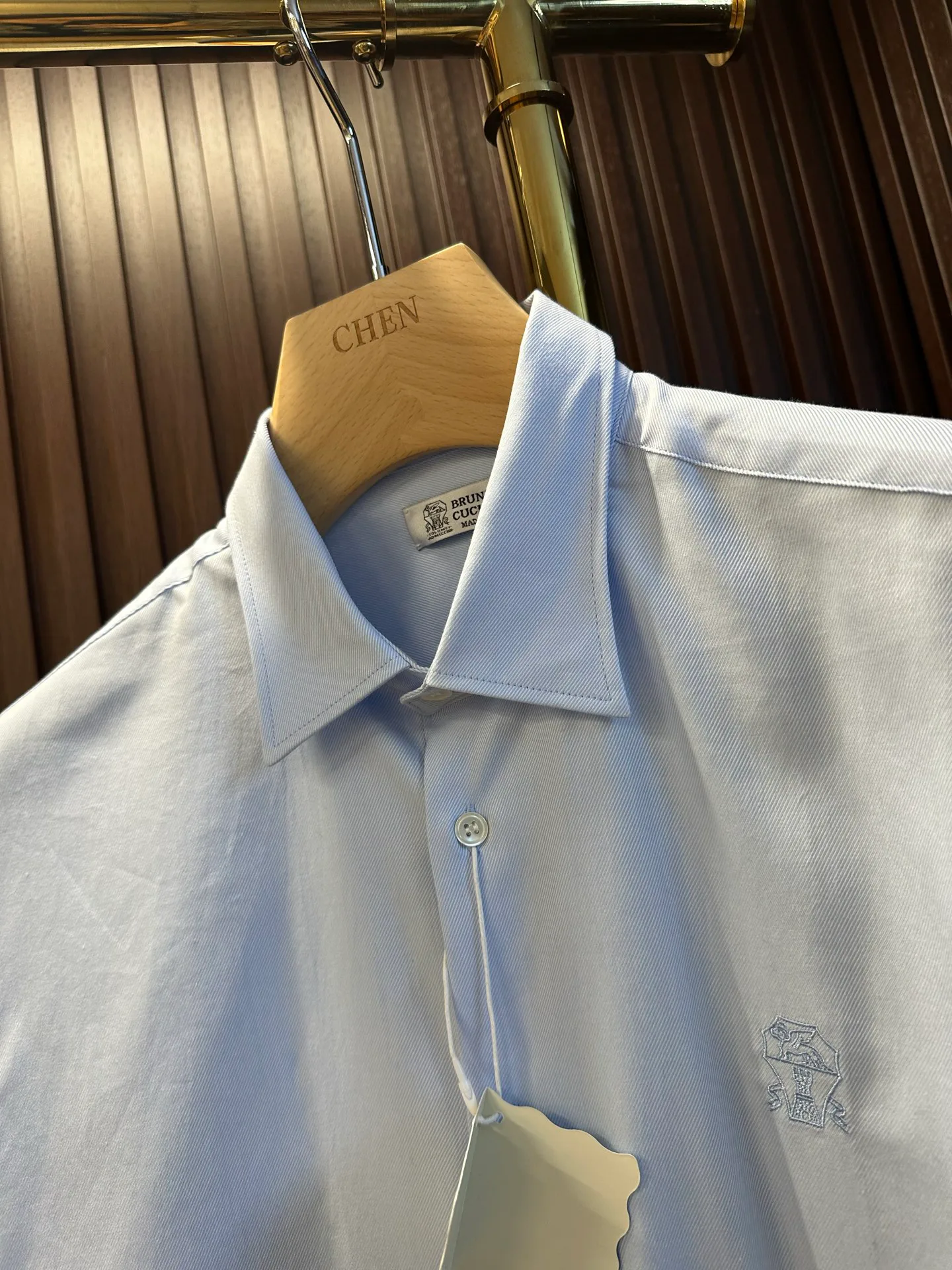 Рубашки Мужские Brunello Cucinelli 11383604