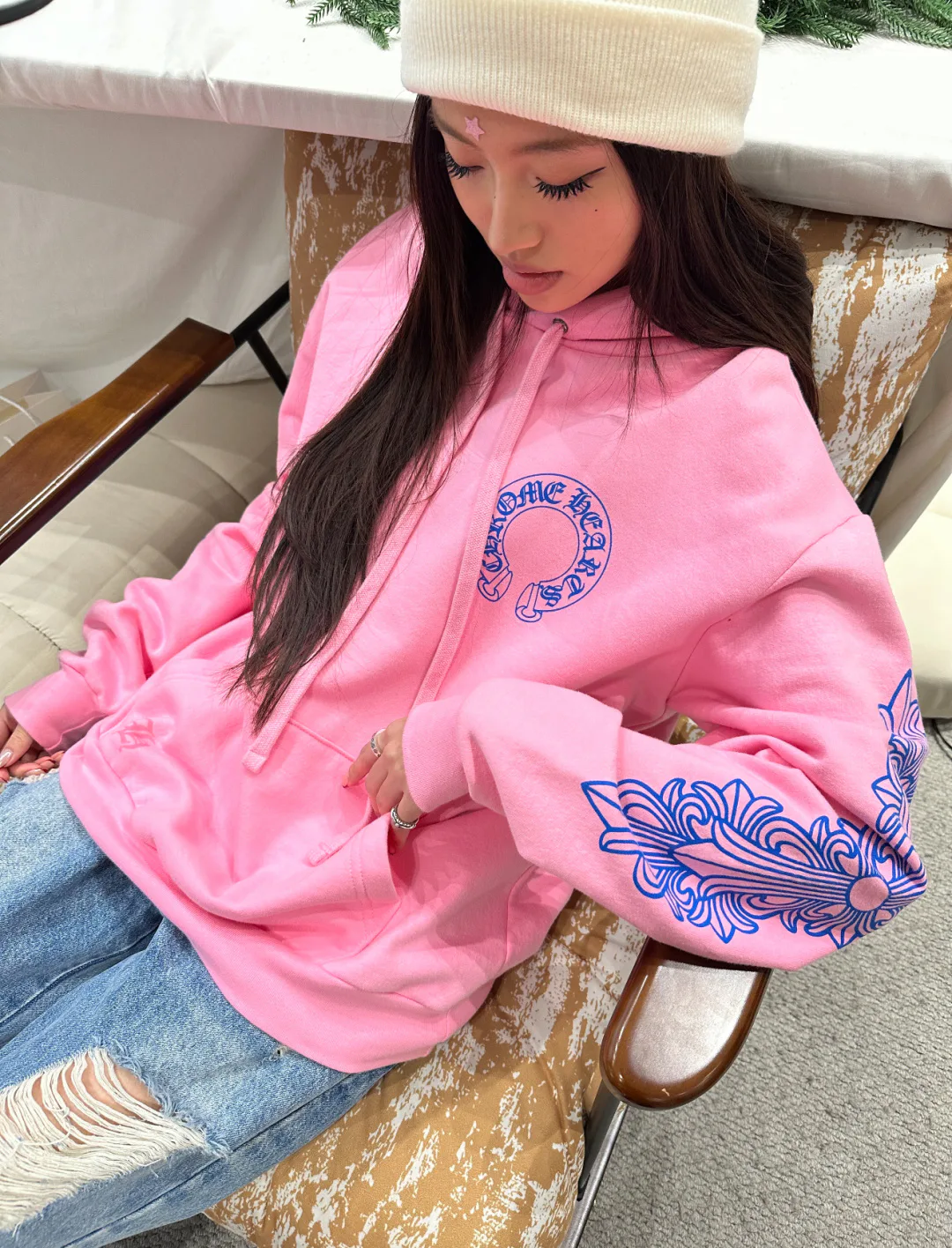 Свитшоты И Худи Женские Chrome Hearts 11188274