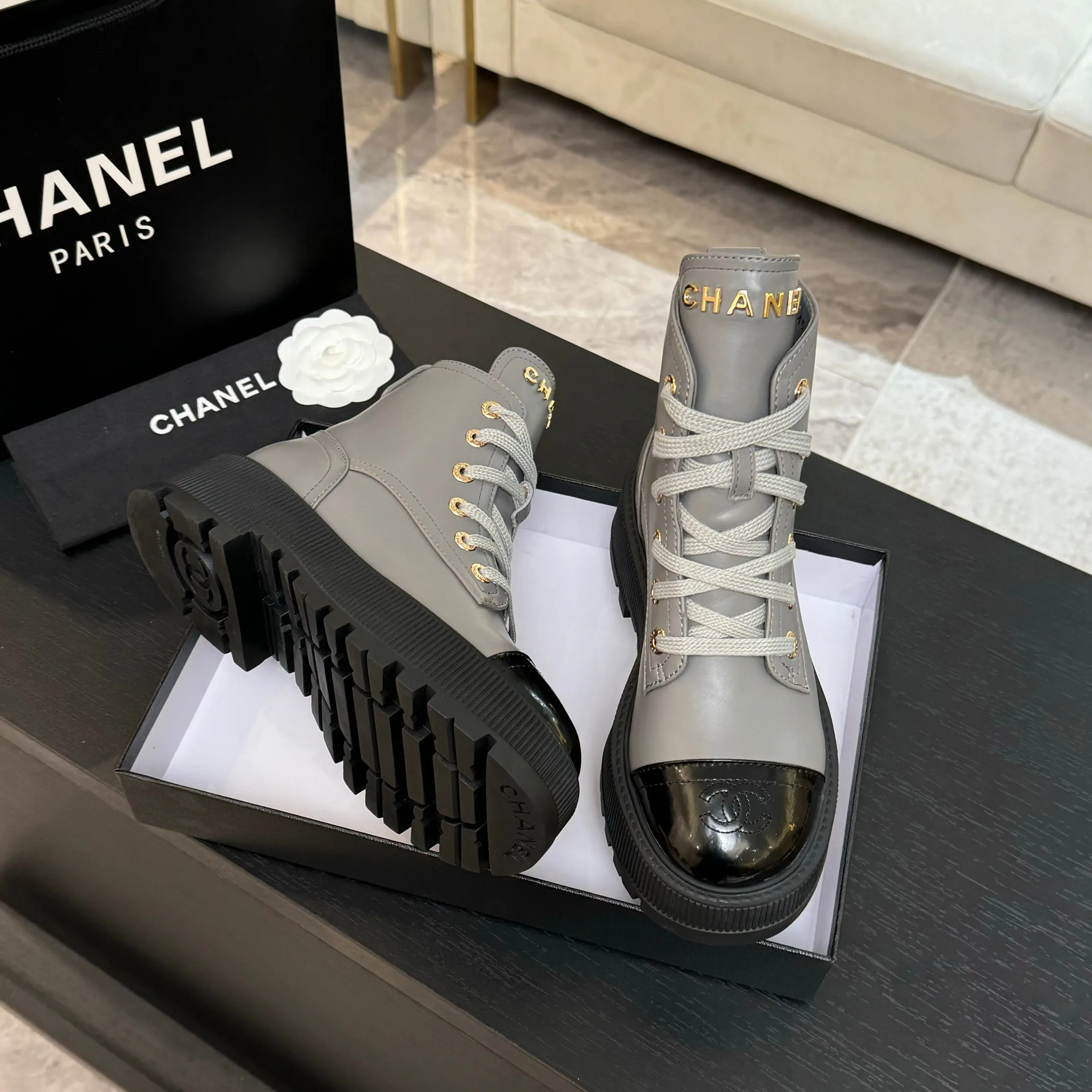 Ботинки Женские Chanel 137079