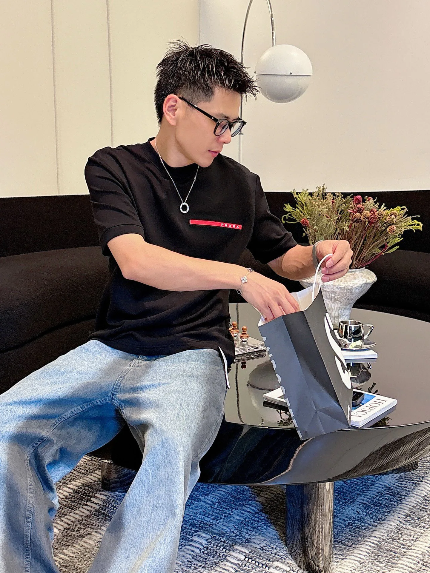 Футболки Женские Prada 688119