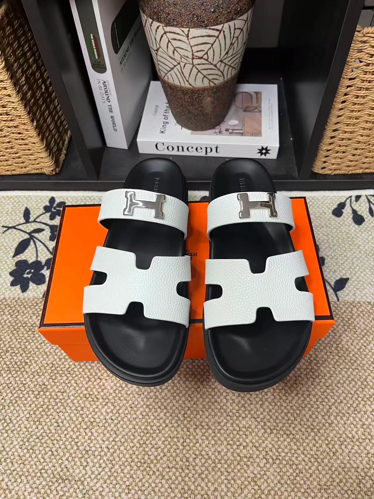 Шлепанцы Женские Hermes 991611