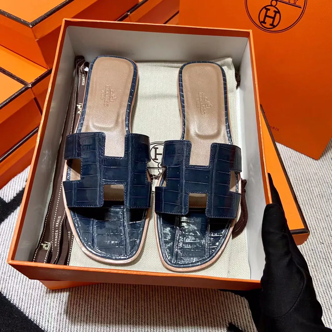 Шлепанцы Женские Hermes 4340584