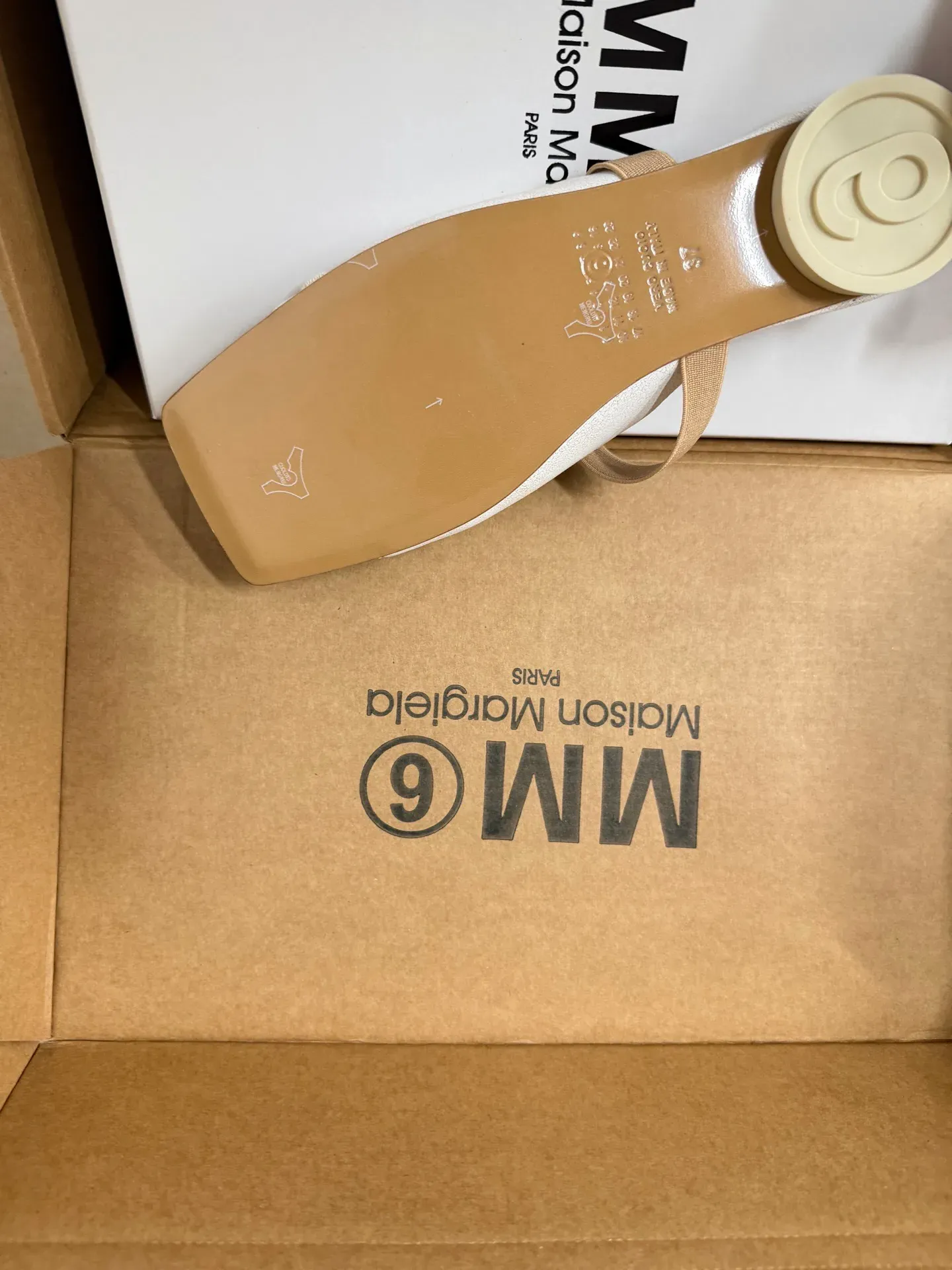 Шлепанцы Женские Maison Margiela 553634