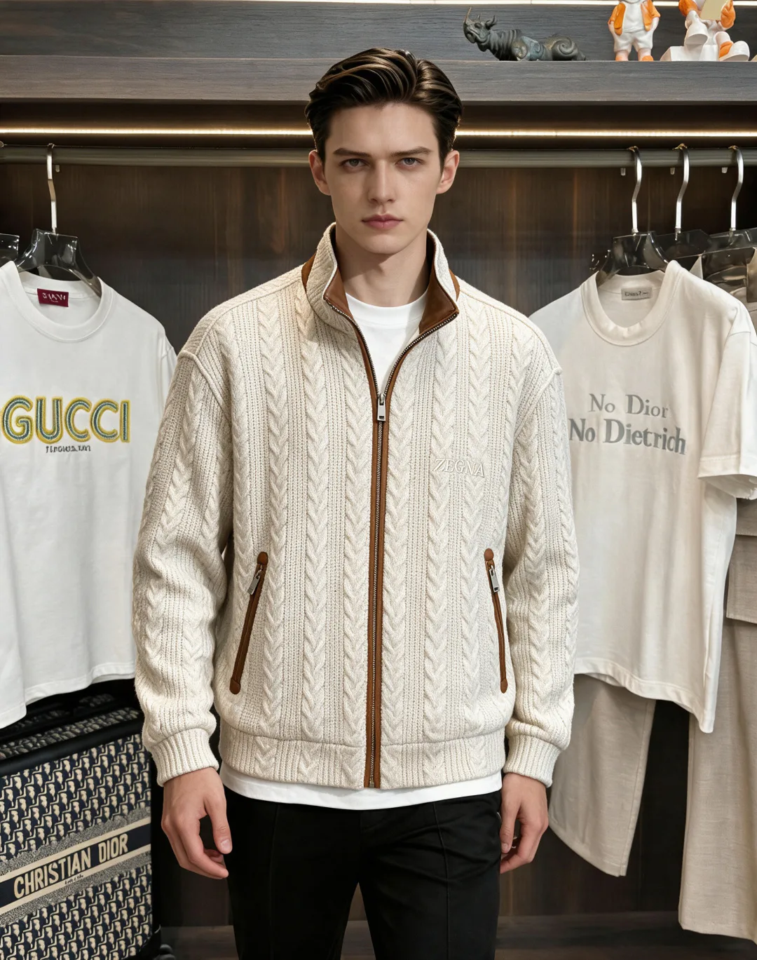 Куртки И Пуховики Мужские Zegna 17935310