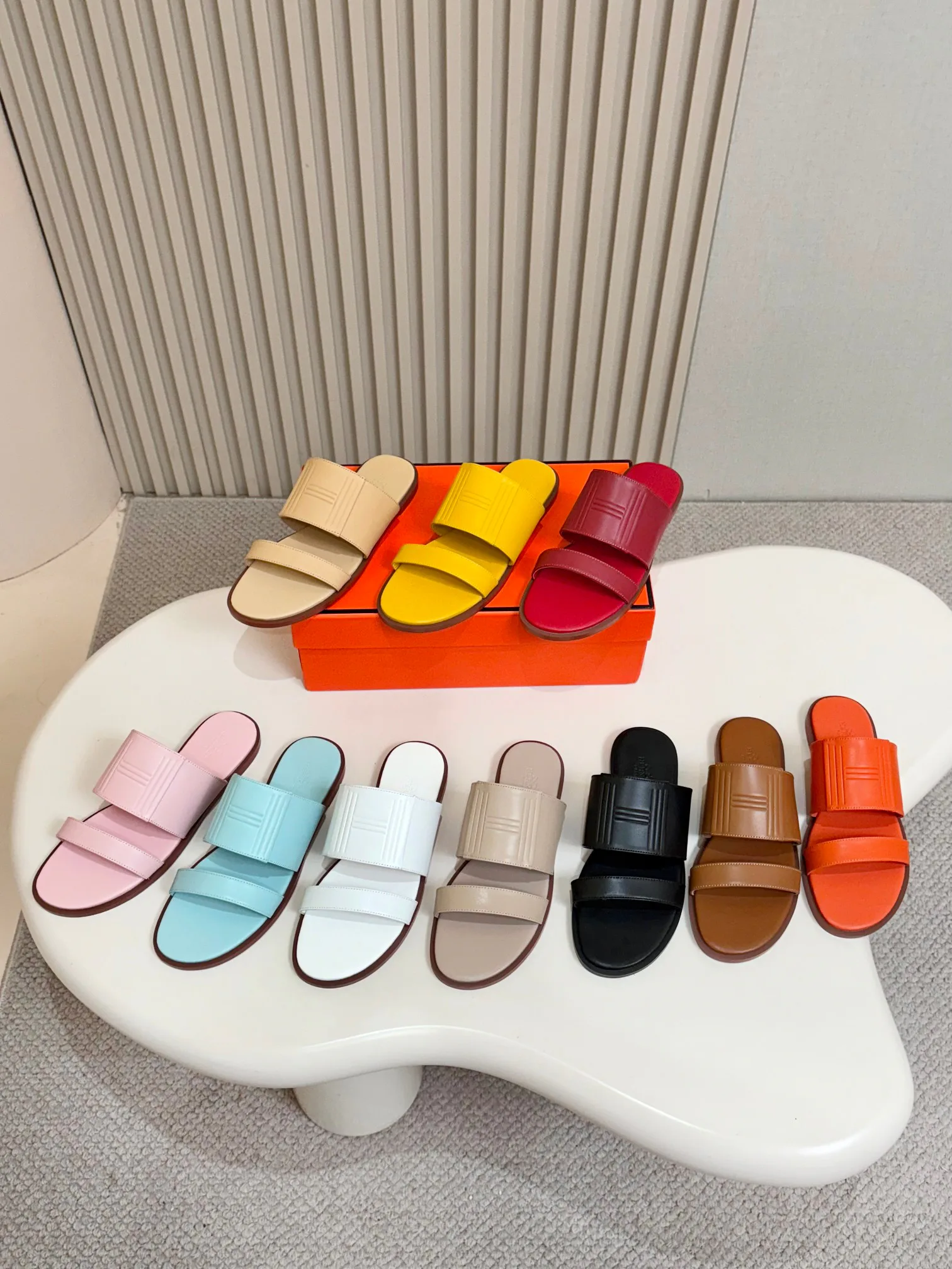 Шлепанцы Женские Hermes 1855984