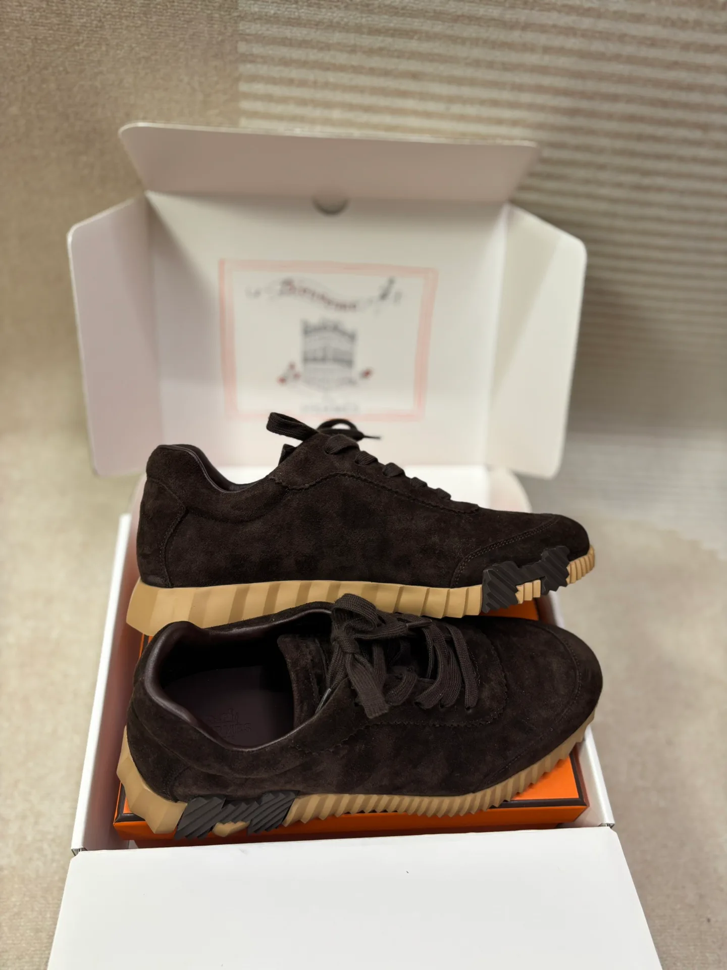 Кроссовки Мужские Hermes 728485