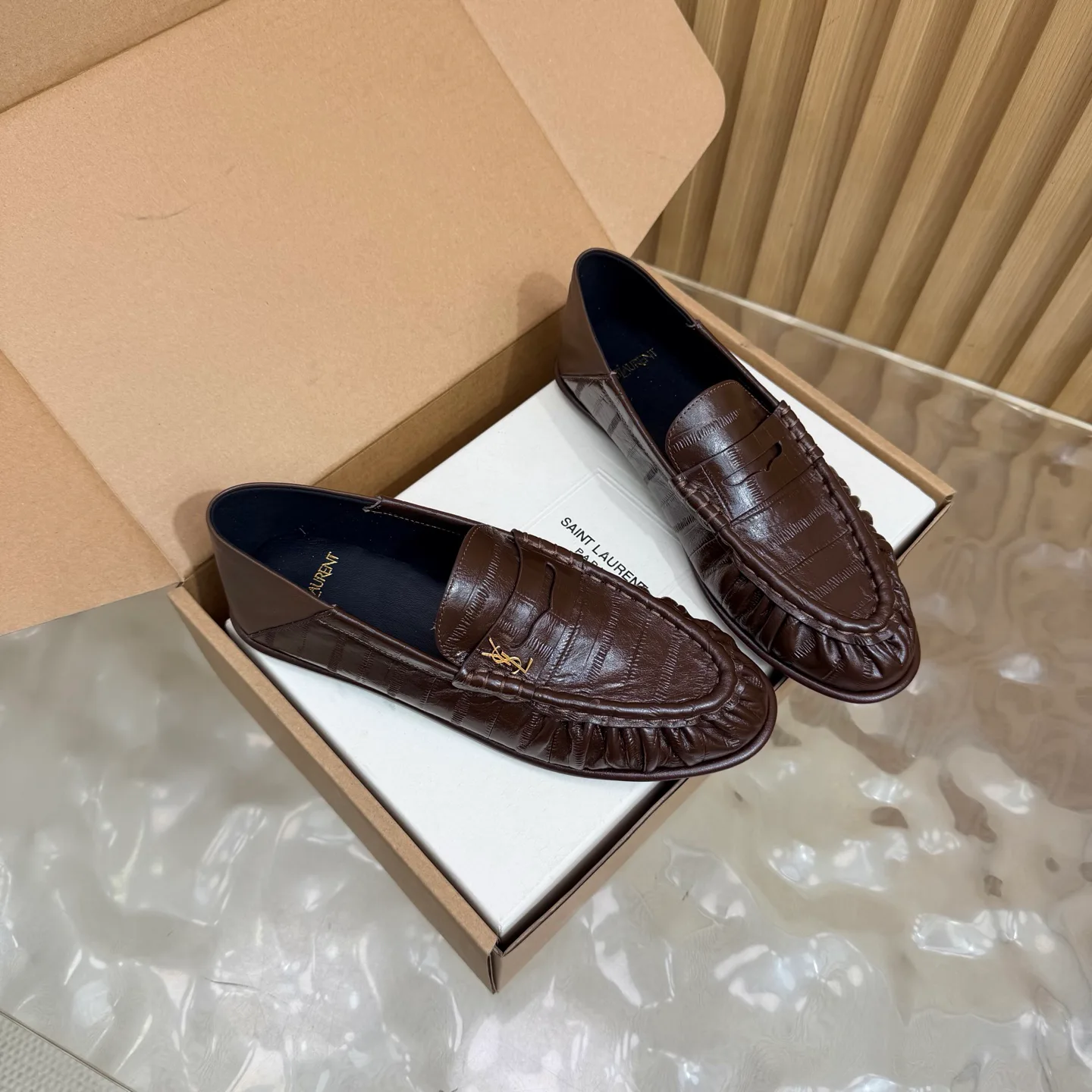 Лоферы И Мокасины Женские Saint Laurent 18062370