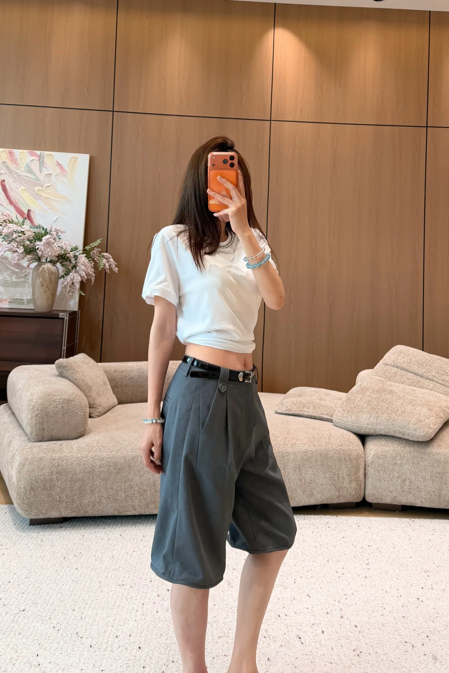 Шорты Женские Prada 13232148