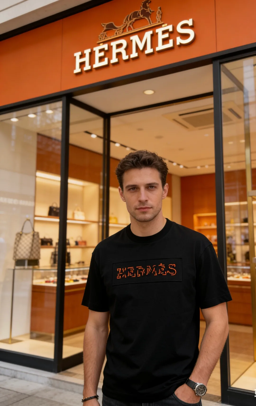 Футболки Мужские Hermes 13442018