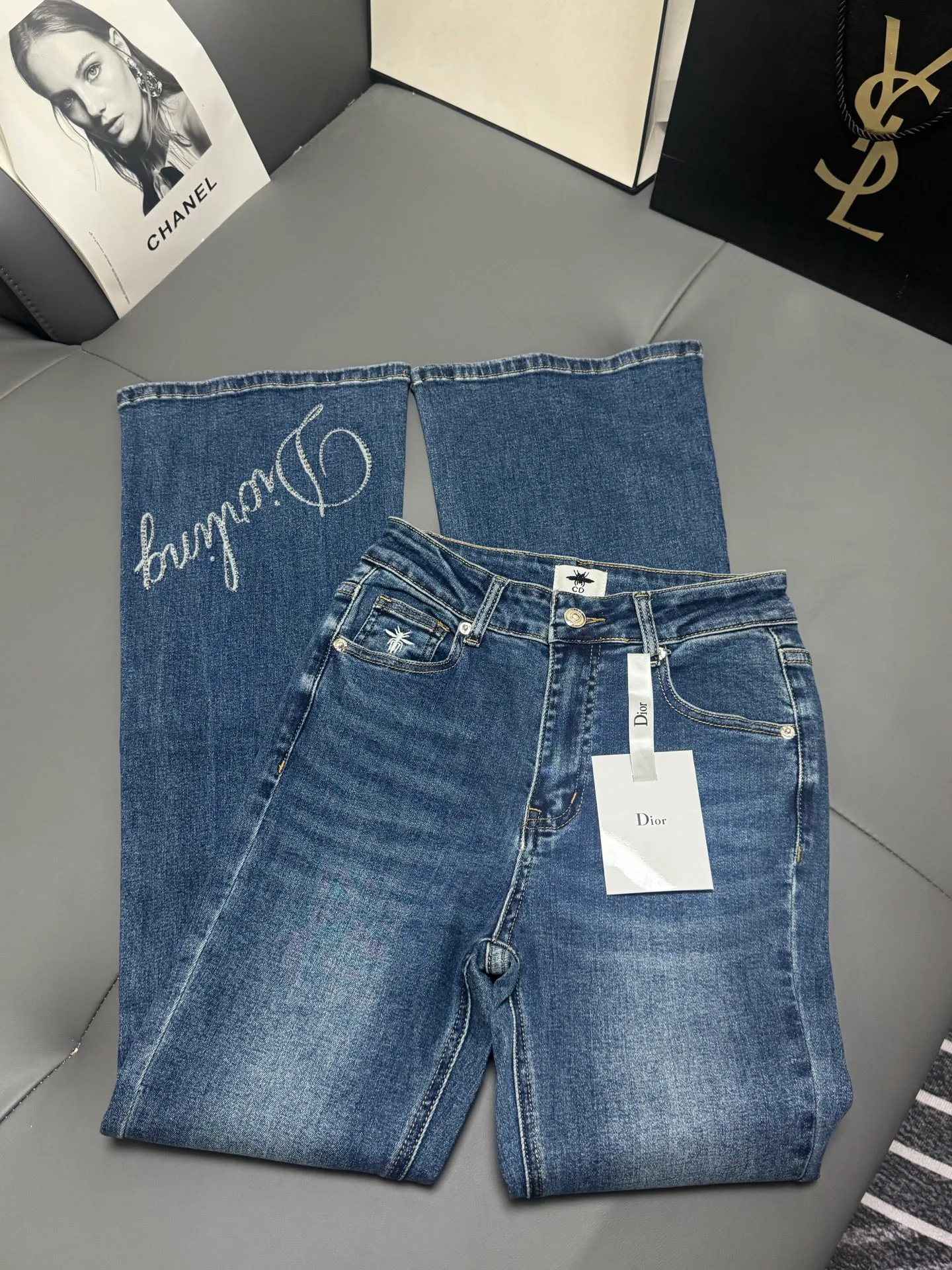 Джинсы Женские Christian Dior 80527