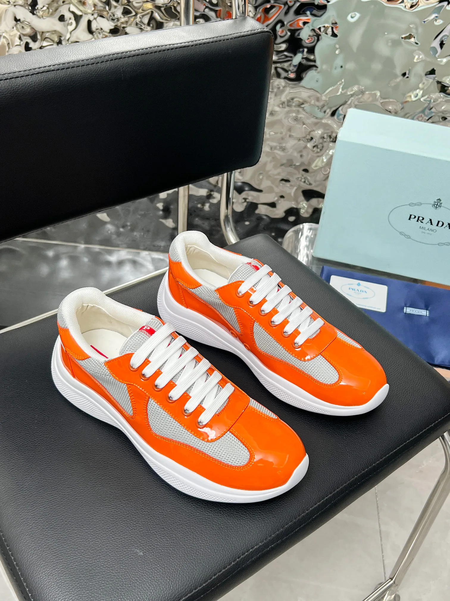 Кроссовки Женские Prada 17519