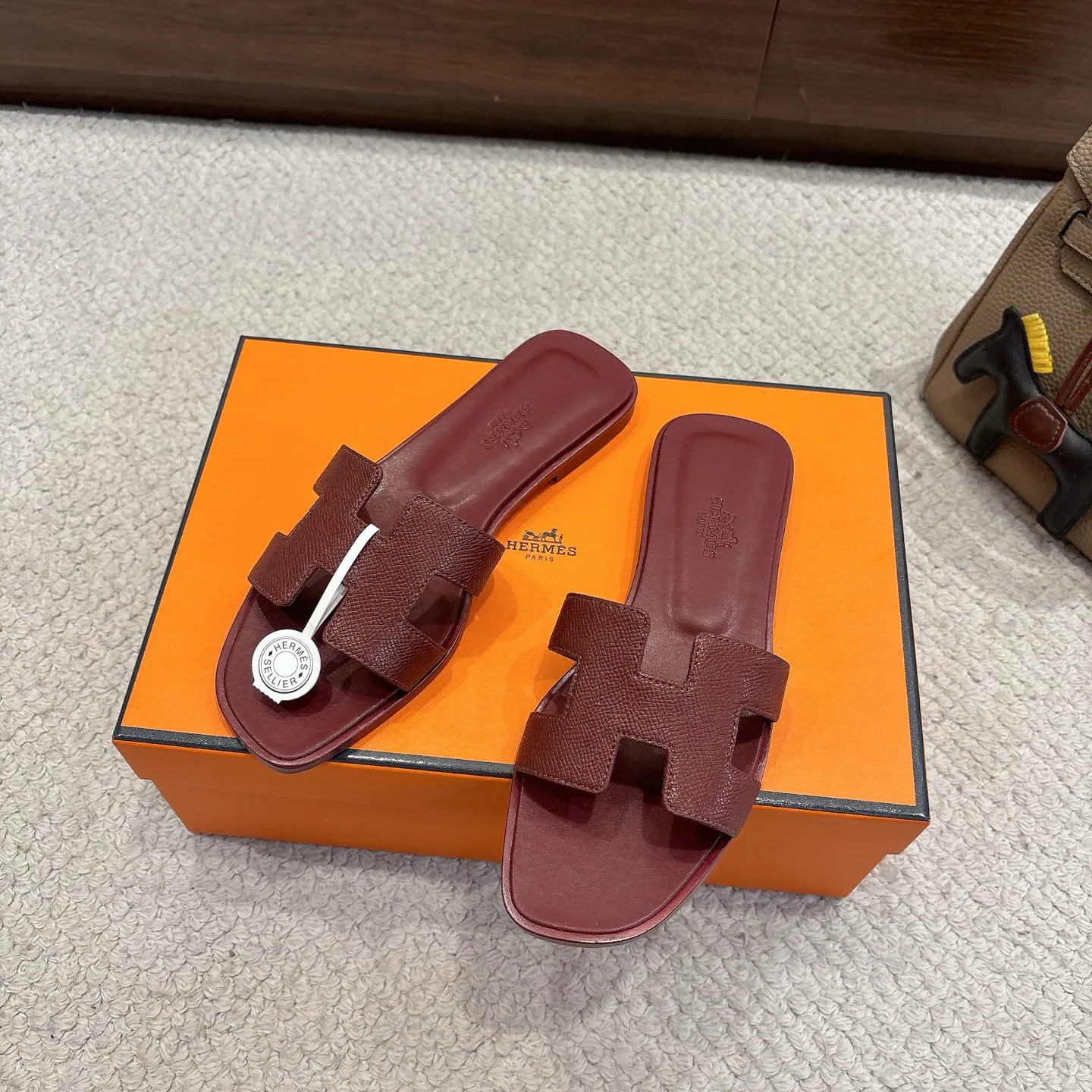 Шлепанцы Женские Hermes 2453834