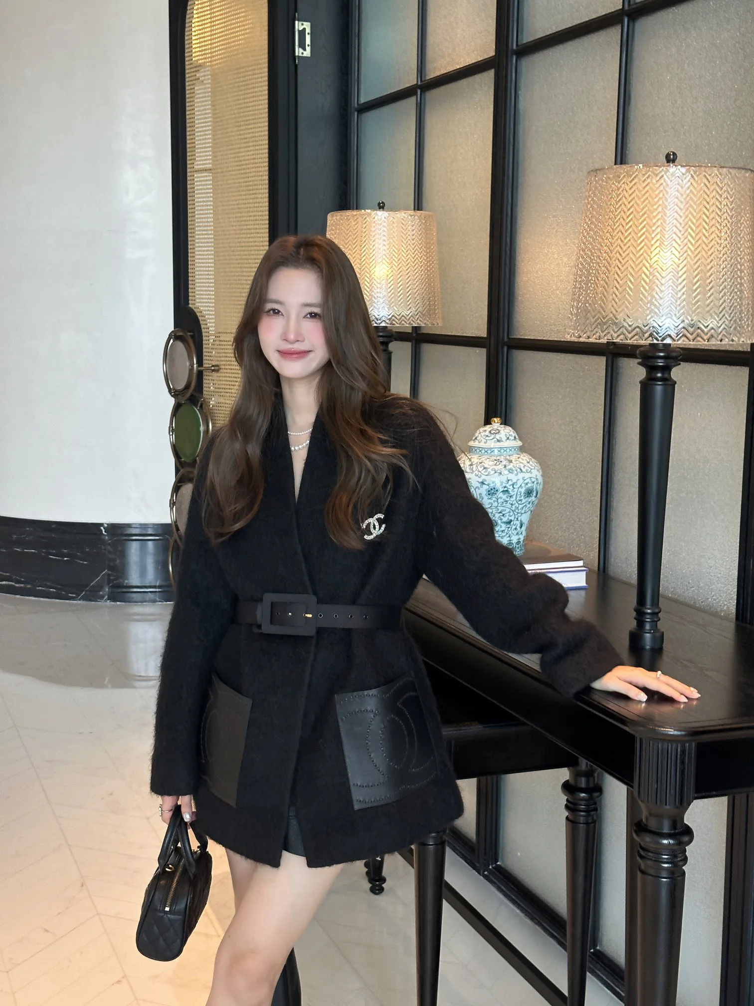 Куртки И Пуховики Женские Chanel 1336874
