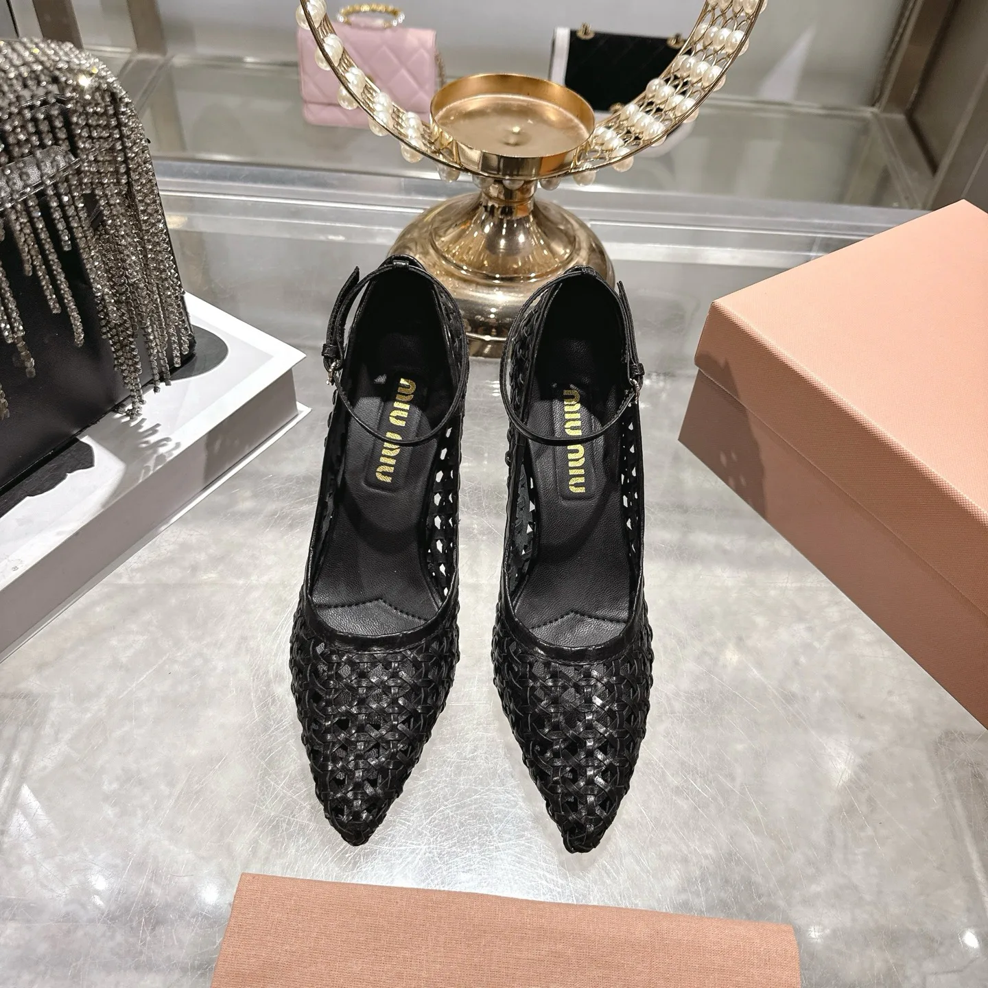 Босоножки Женские Miu Miu 11677166