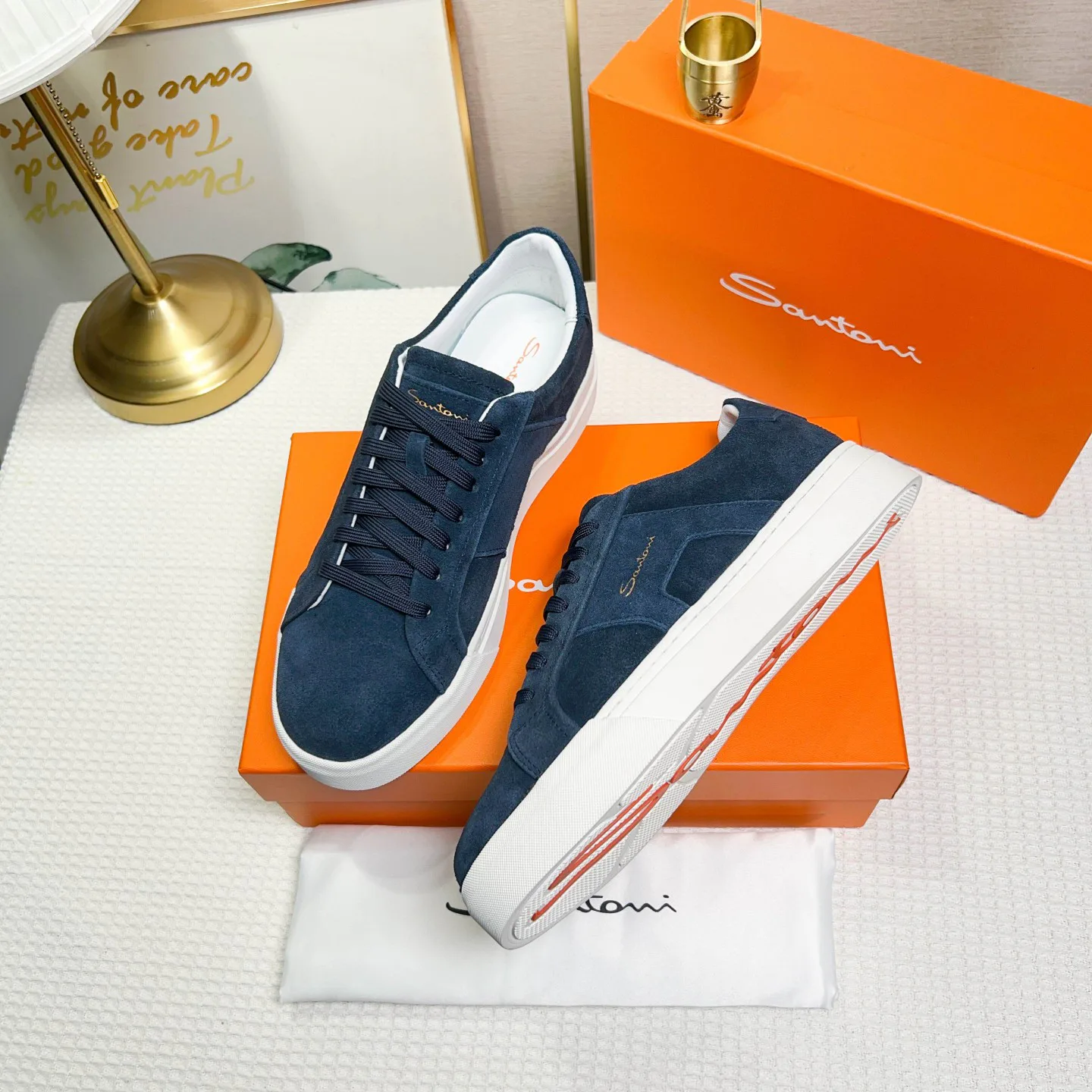 Кеды Мужские Santoni 11688976