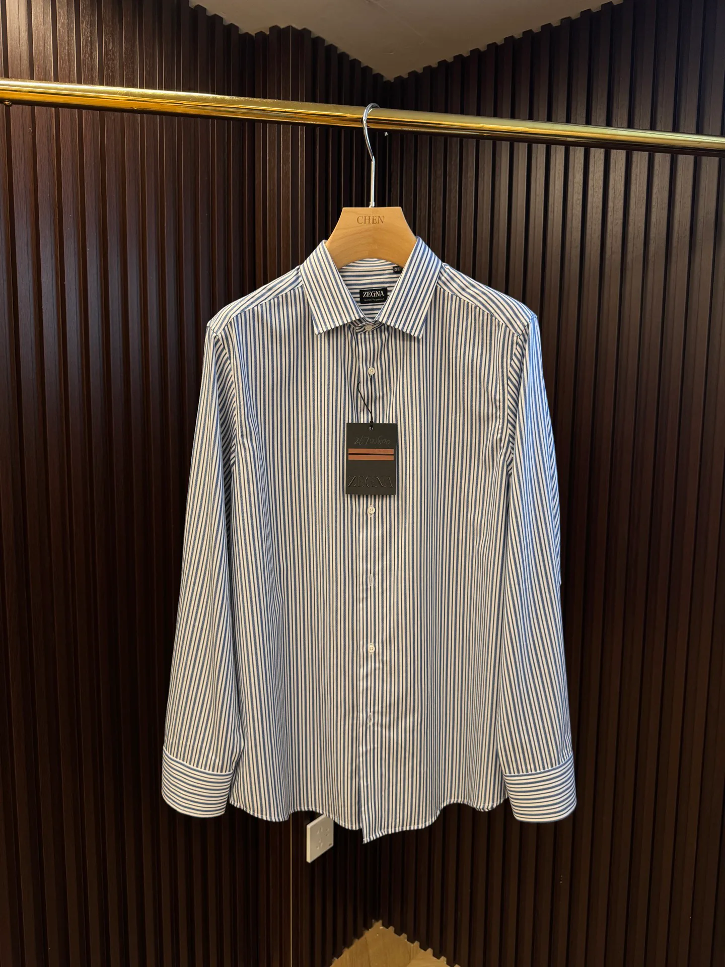 Рубашки Мужские Zegna 11383569
