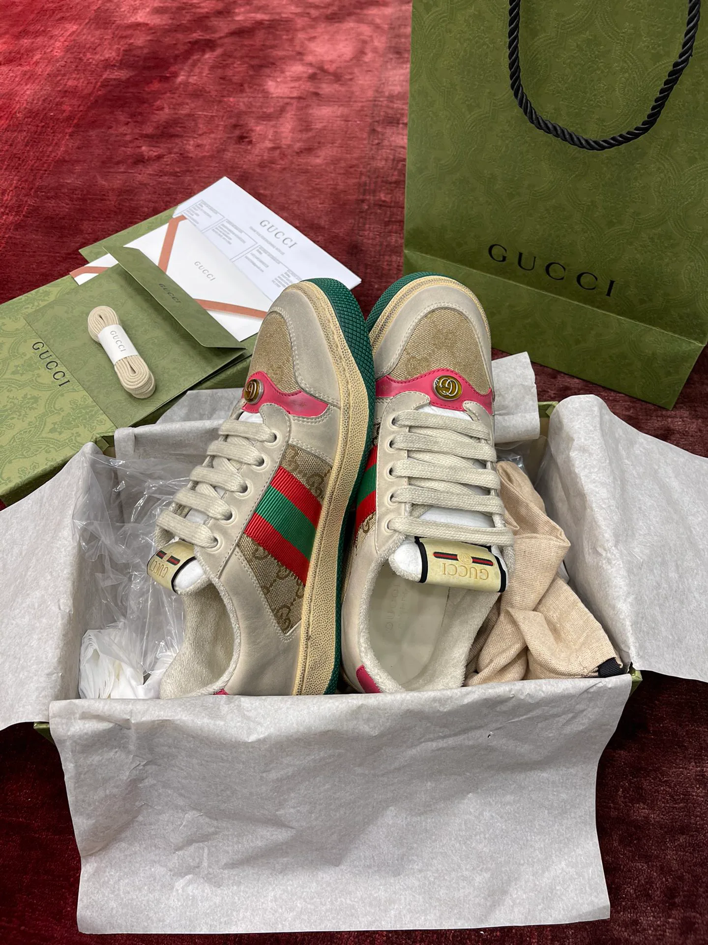 Кеды Женские Gucci 5426838