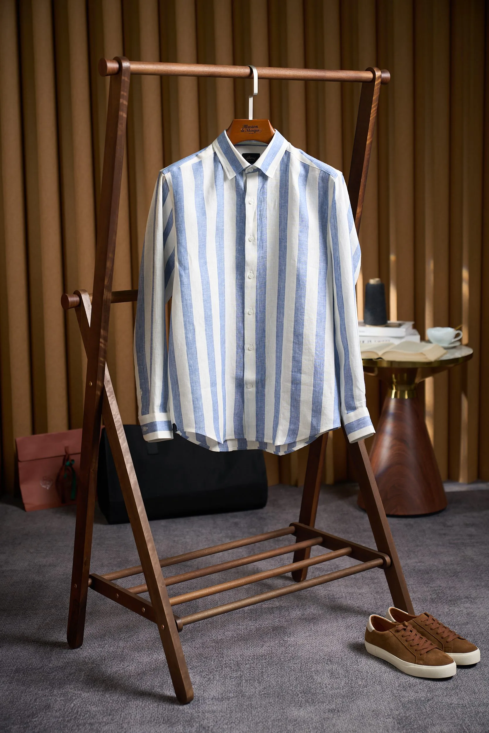 Рубашки Мужские Brioni 1859322