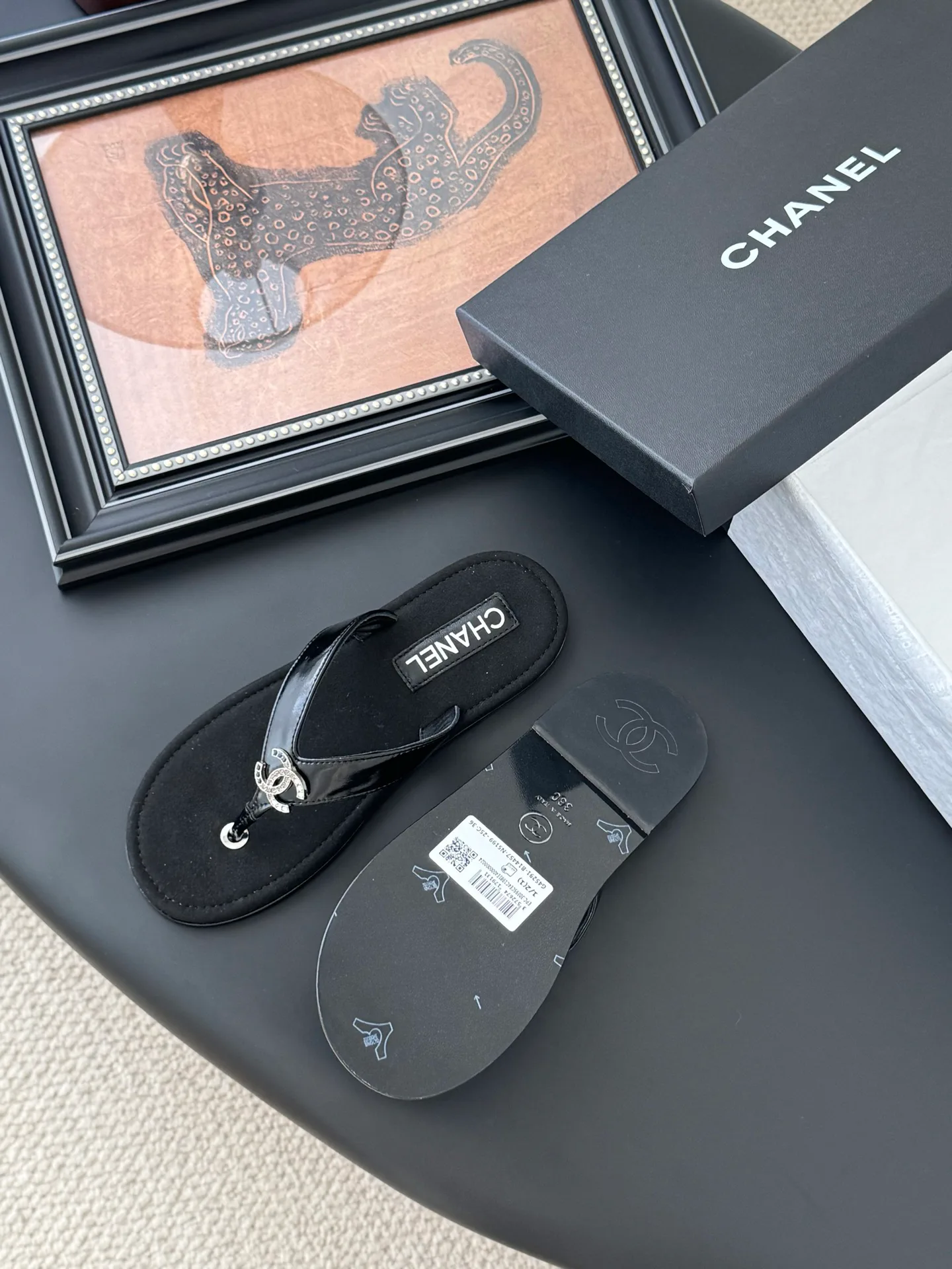 Шлепанцы Женские Chanel 1818713