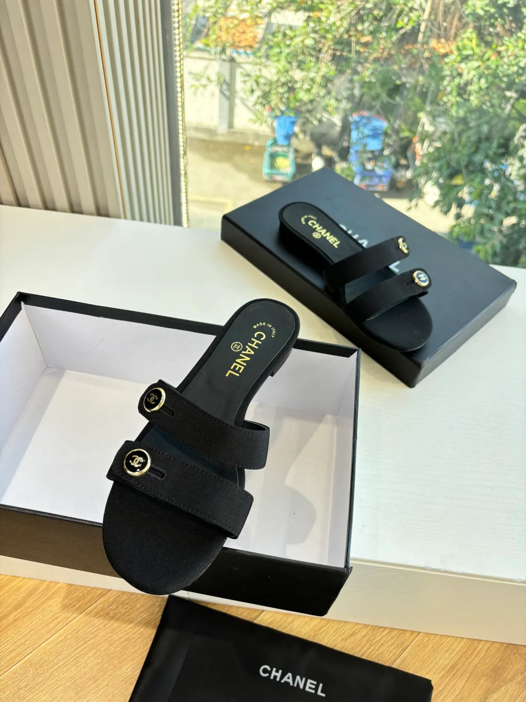 Шлепанцы Женские Chanel 575033