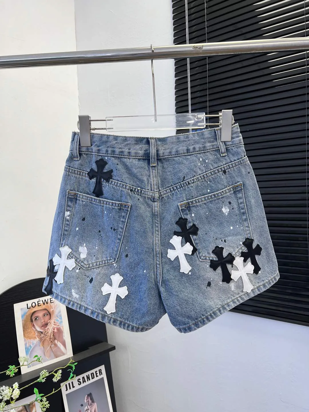 Шорты Женские Chrome Hearts 10956331