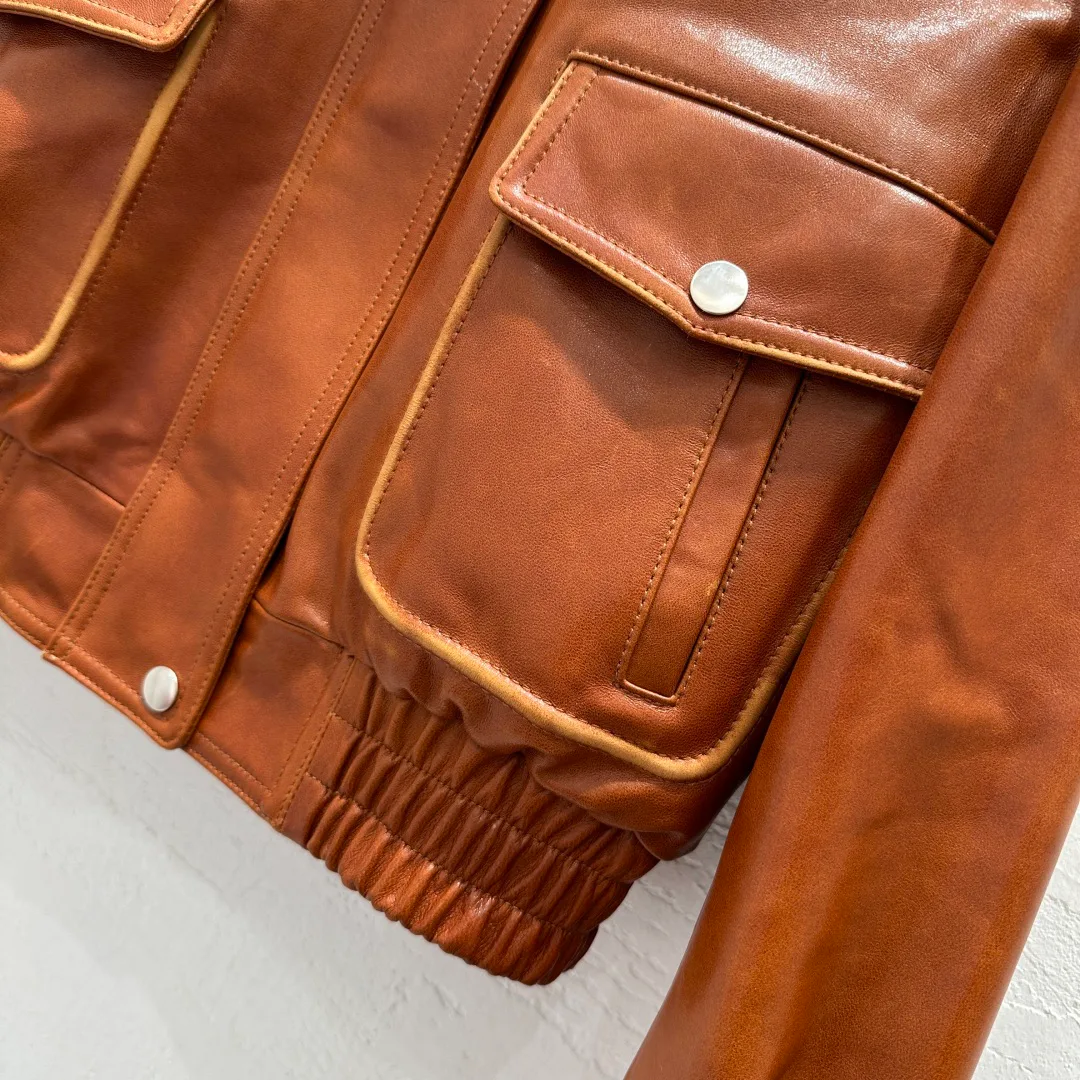 Кожаные Куртки И Дублёнки Женские Miu Miu 783416