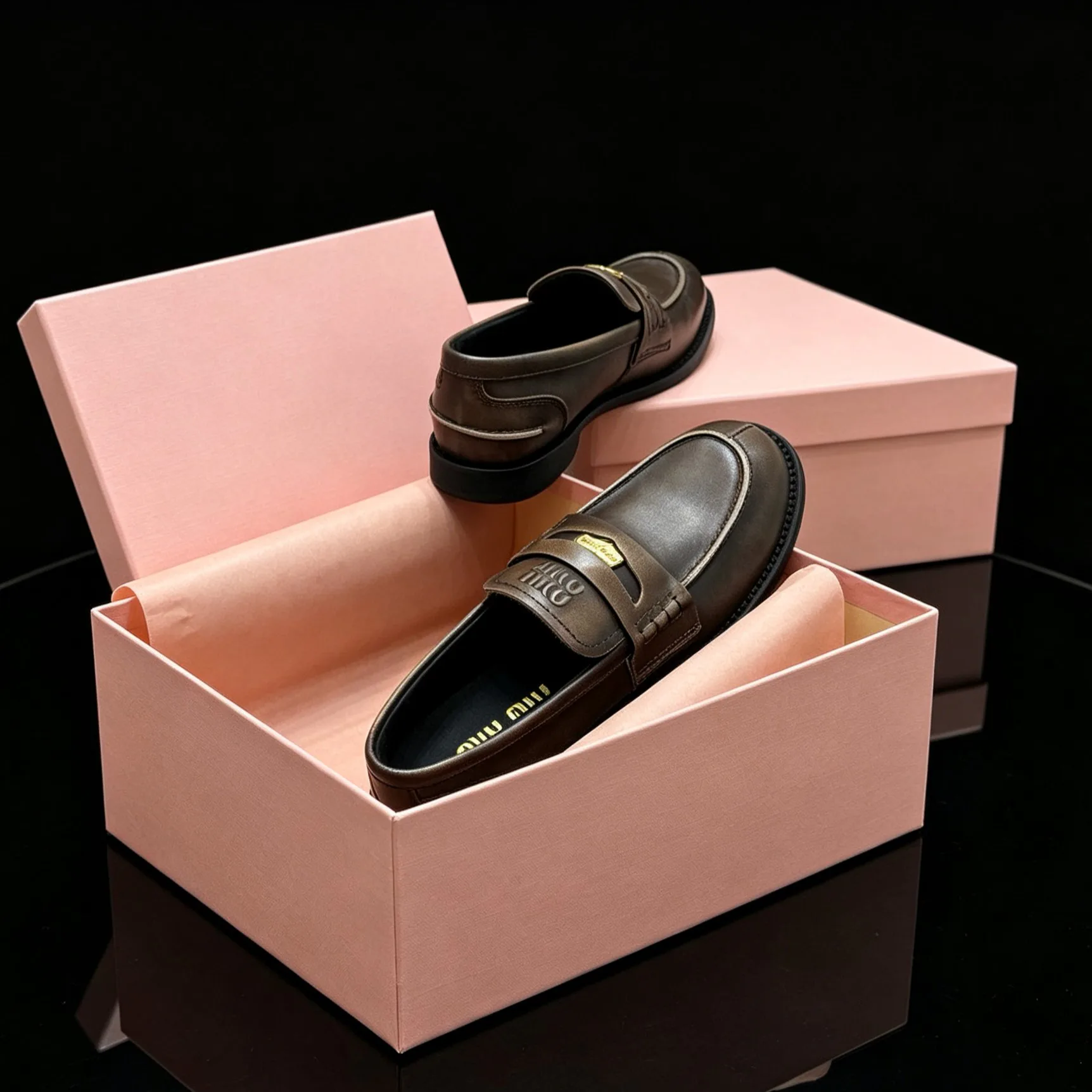 Лоферы И Мокасины Женские Miu Miu 18703345