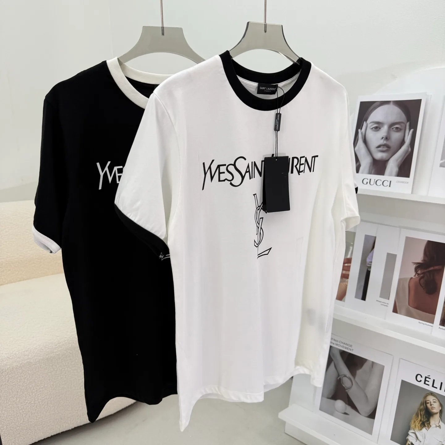 Футболки Женские Saint Laurent 11186752