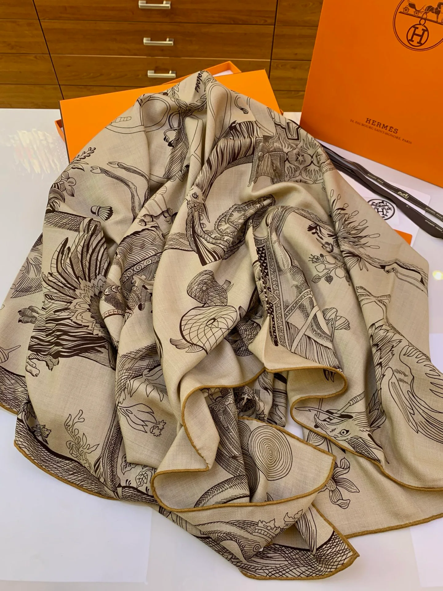 Шарфы Hermes 17712853