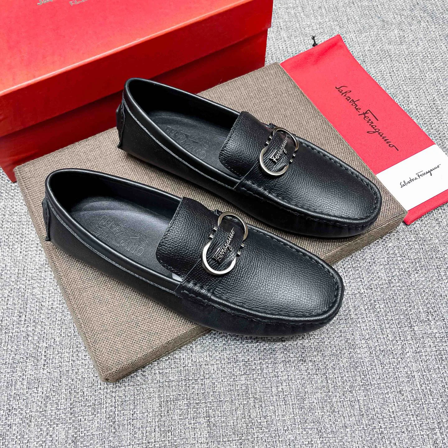 Мокасины Мужские Salvatore Ferragamo 5800704