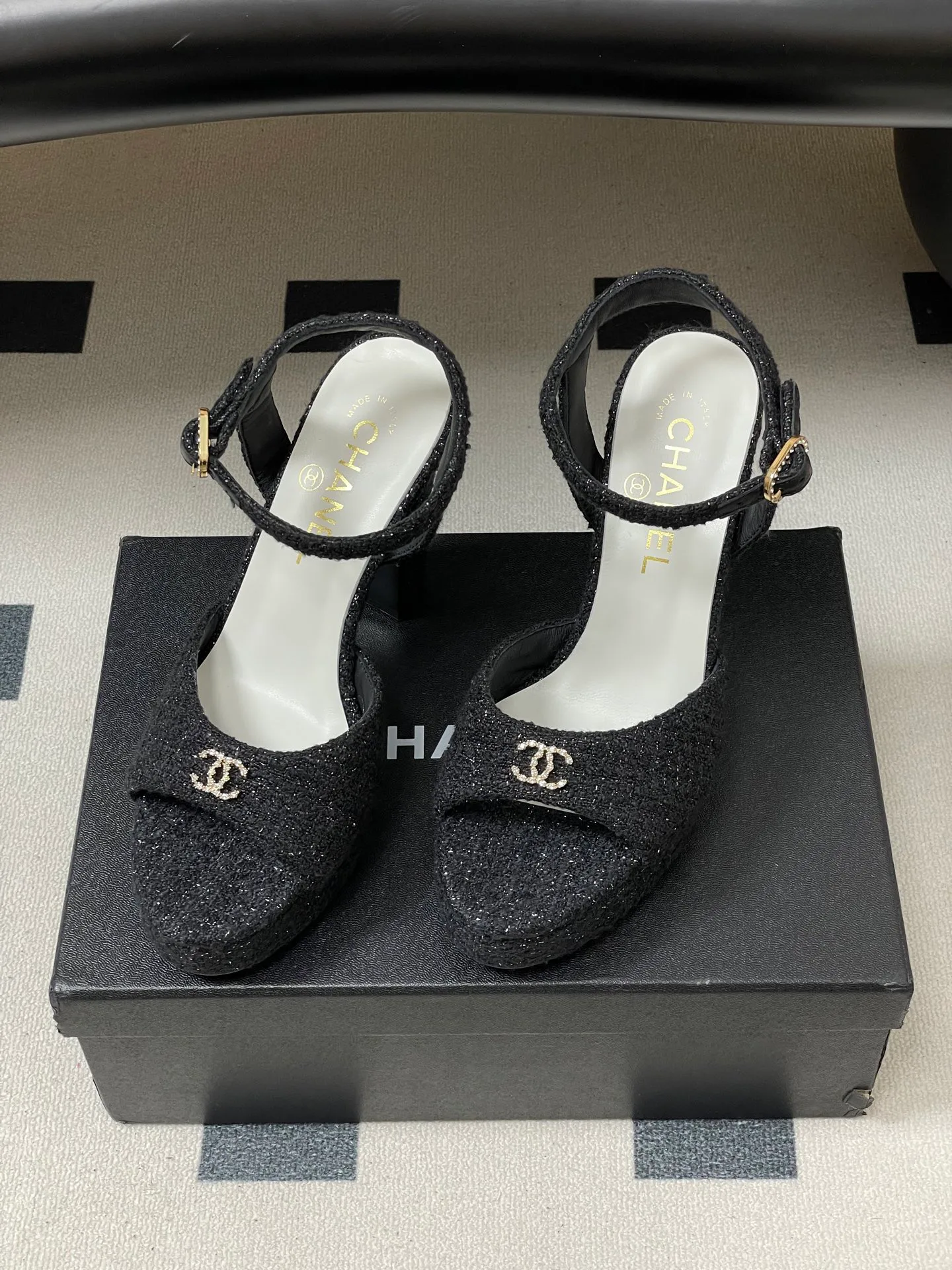 Босоножки Женские Chanel 13343875