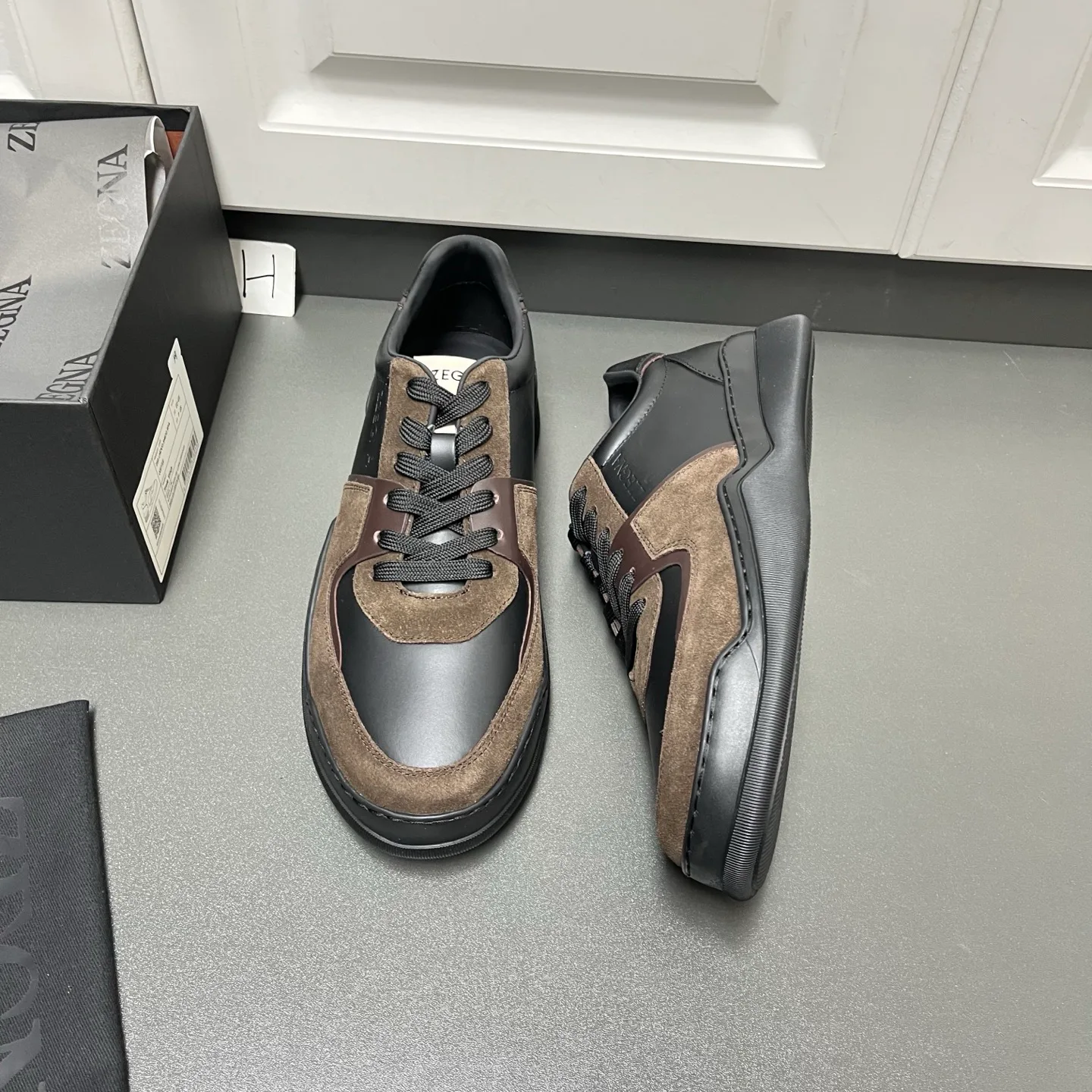 Мокасины Мужские Zegna 11607653