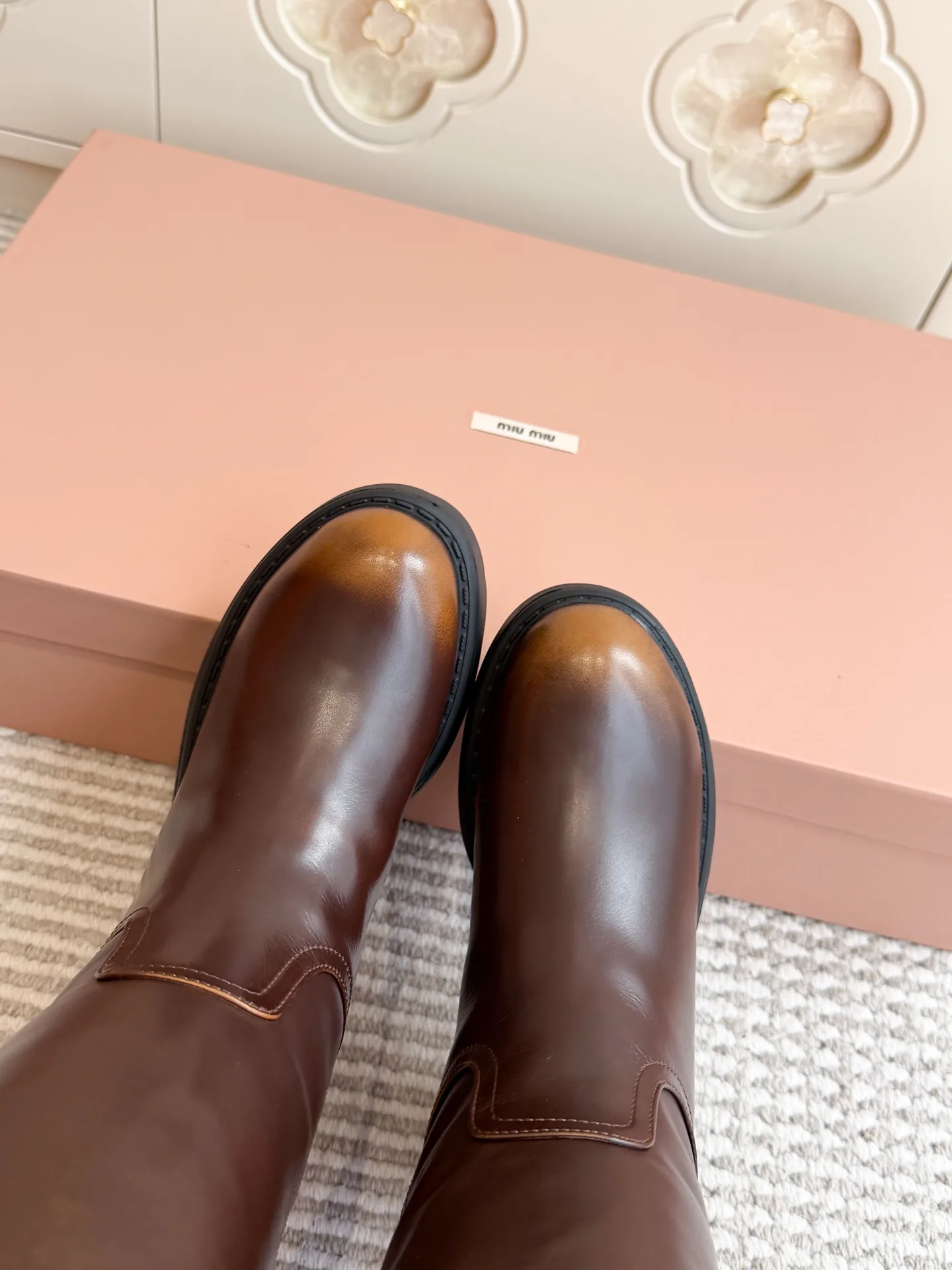 Сапоги Женские Miu Miu 18146259