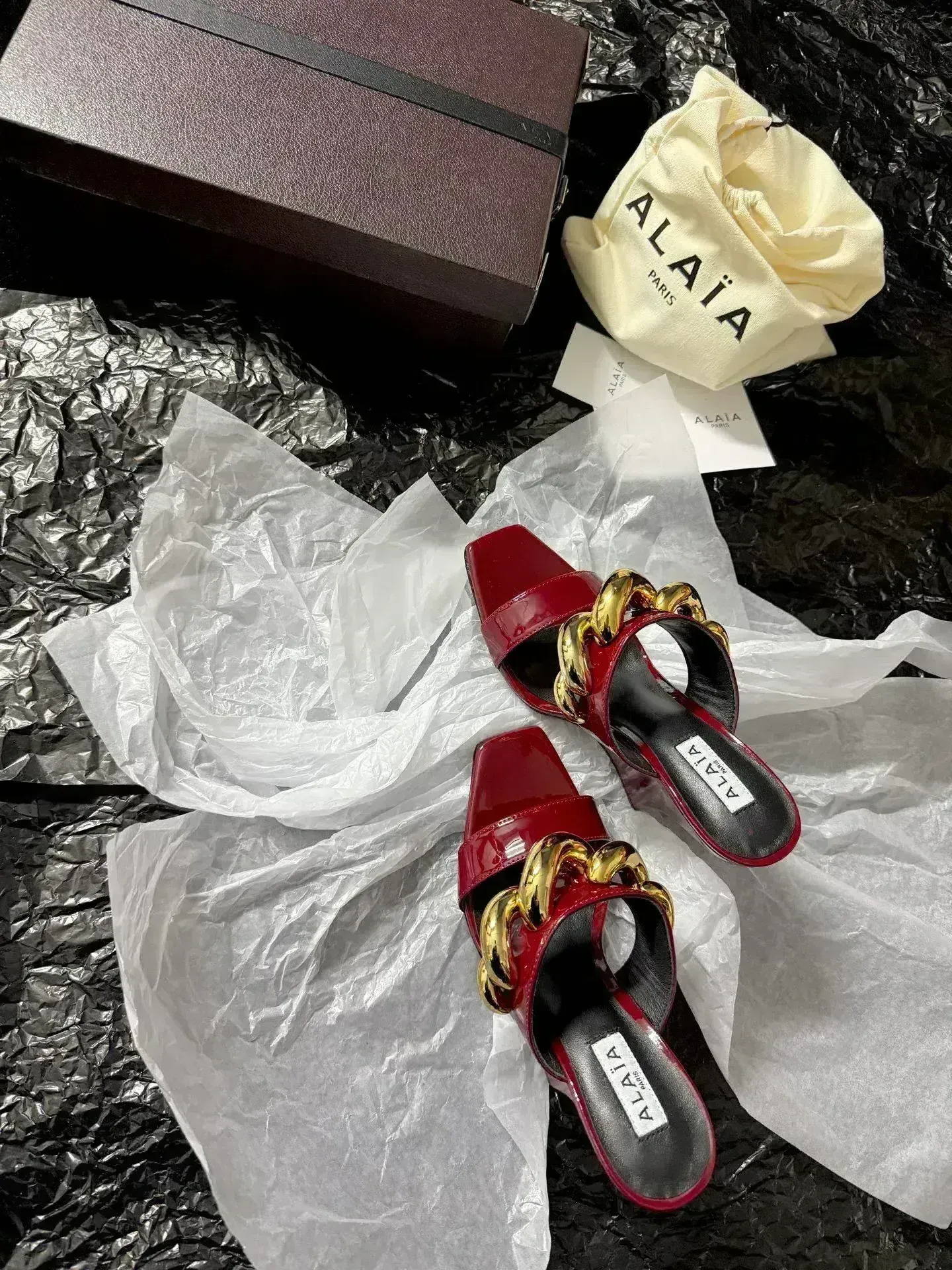 Босоножки Женские Alaia 9476120