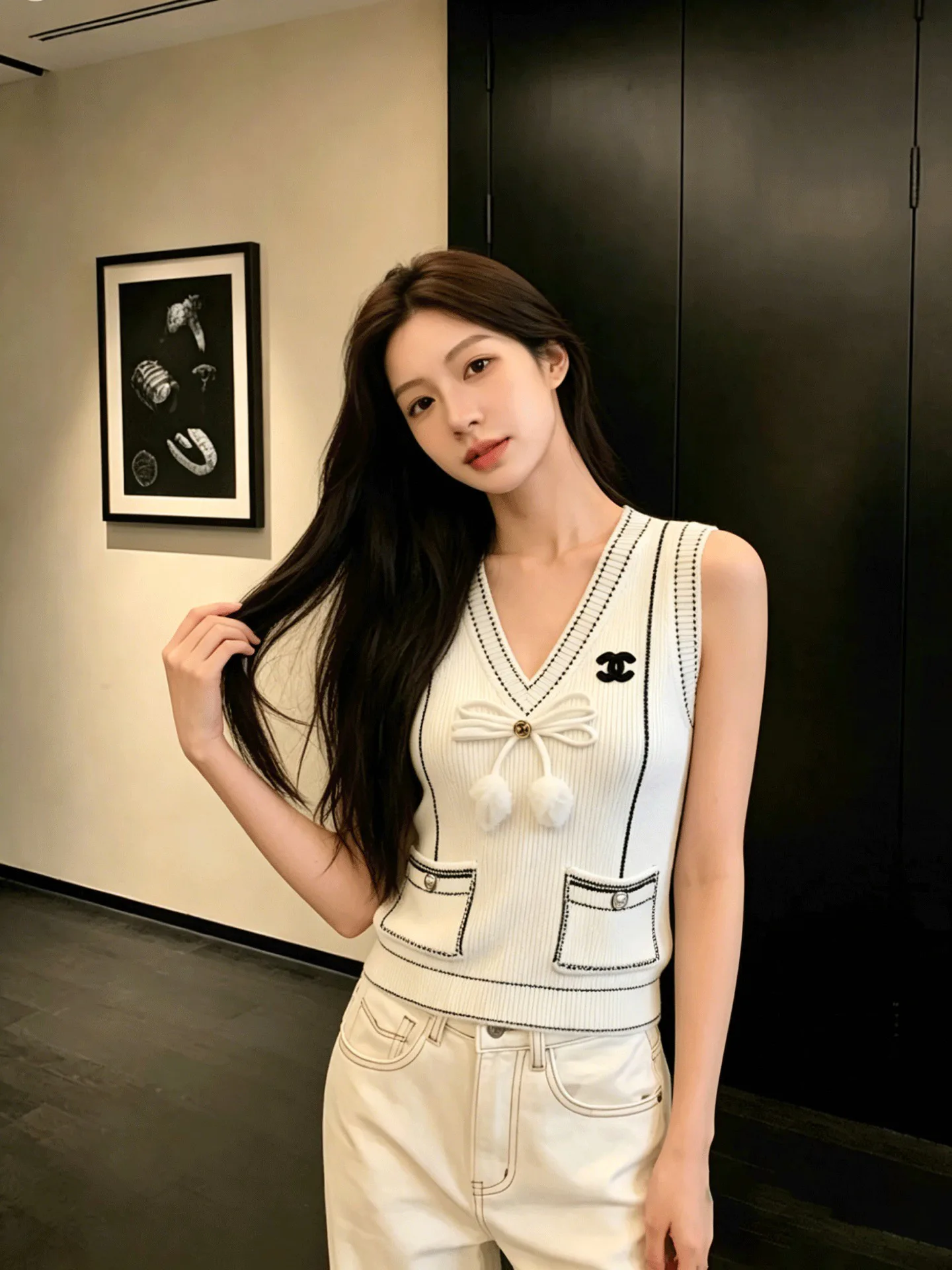 Жилеты Женские Chanel 12302145