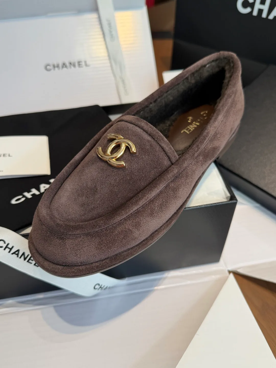 Лоферы И Мокасины Женские Chanel 18794054