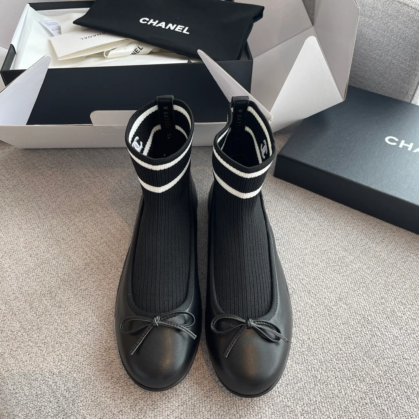 Балетки Женские Chanel 18066376