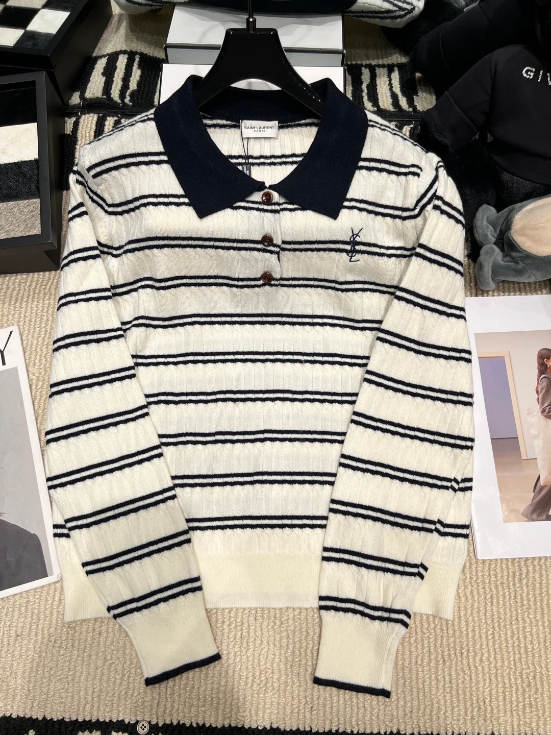 Джемперы И Свитеры Женские Saint Laurent 18325776