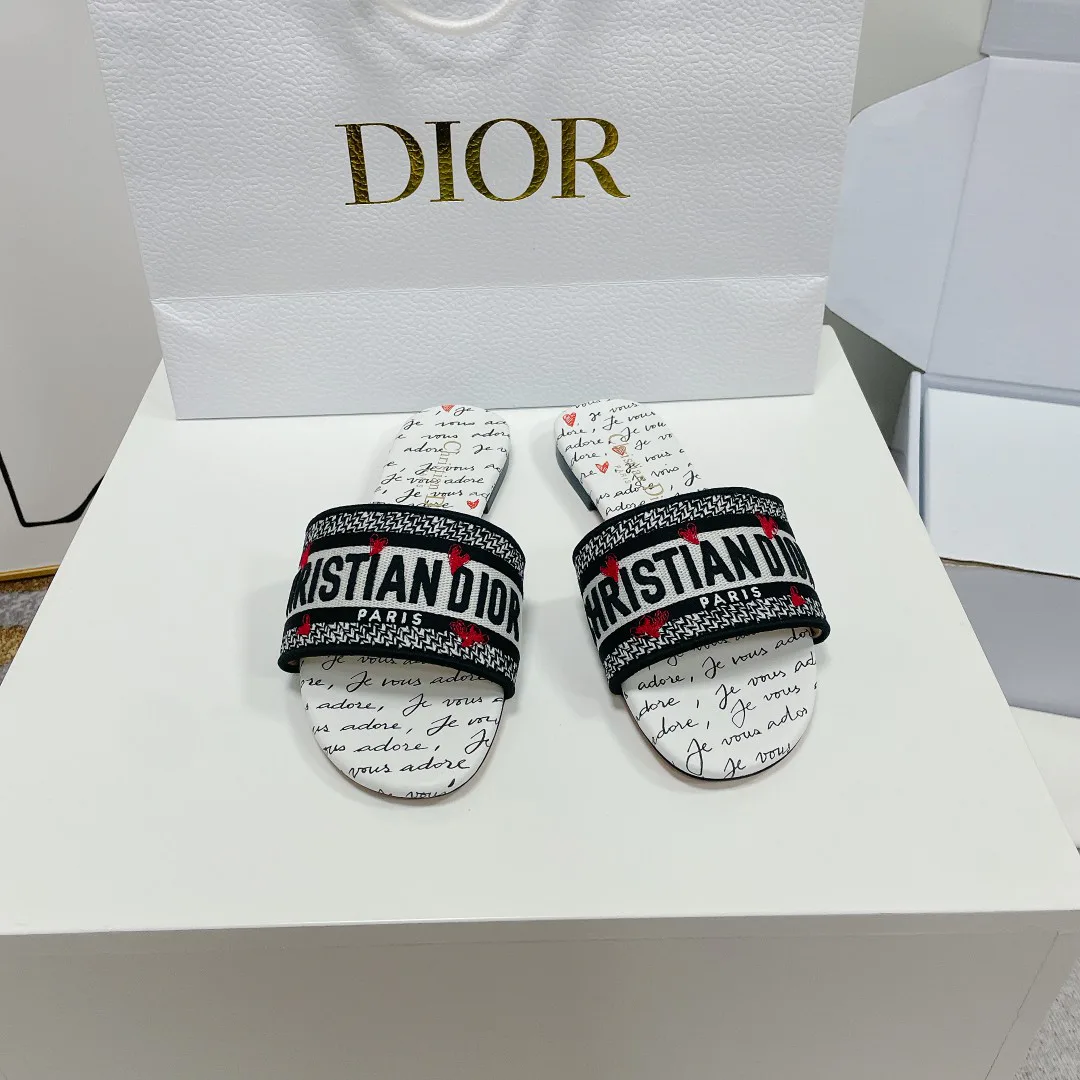 Шлепанцы Женские Christian Dior 13937