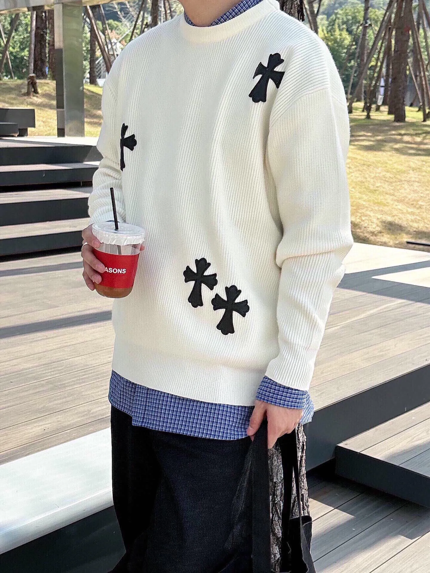 Джемперы И Свитеры Мужские Chrome Hearts 787553