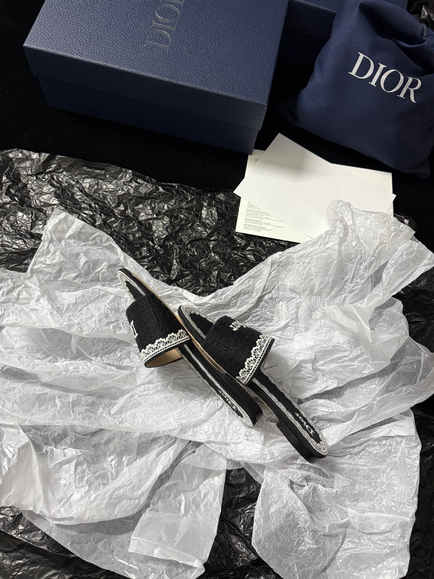 Шлепанцы Женские Christian Dior 578421