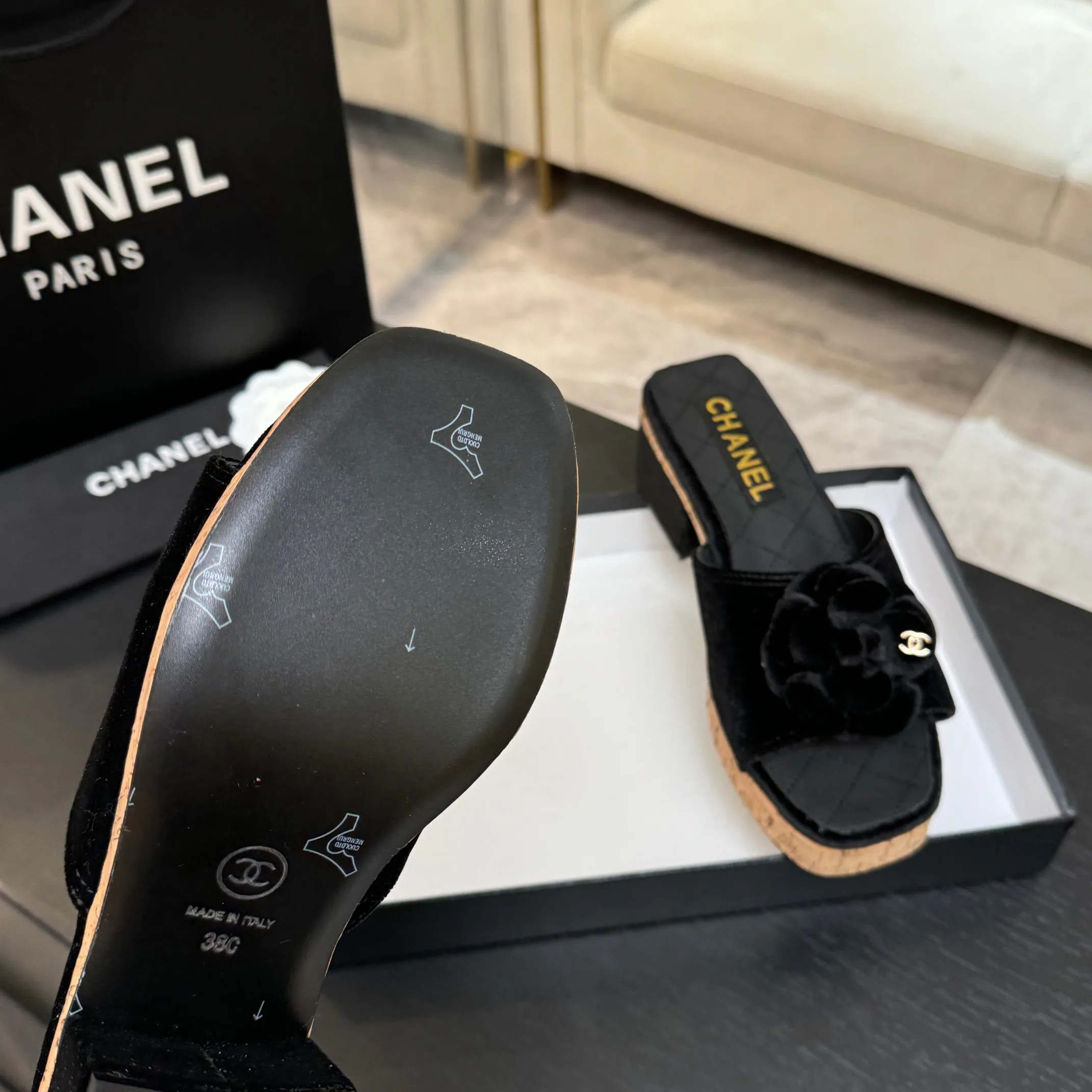 Босоножки Женские Chanel 808332