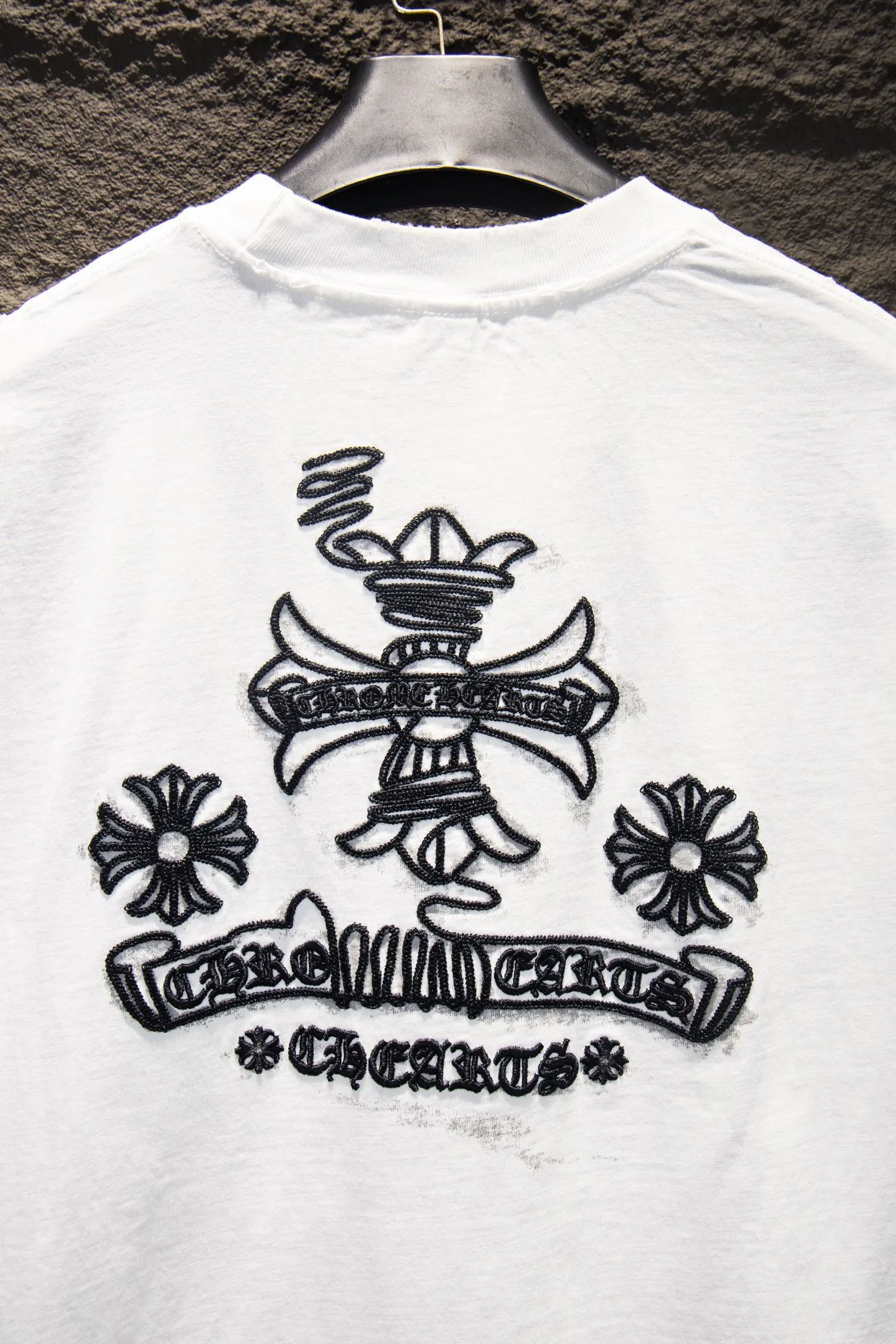 Футболки Женские Chrome Hearts 9298961